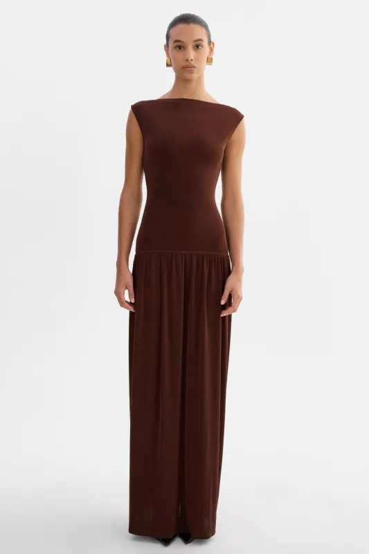 HANNA | Knit Maxi Dress sold by LAMARQUE