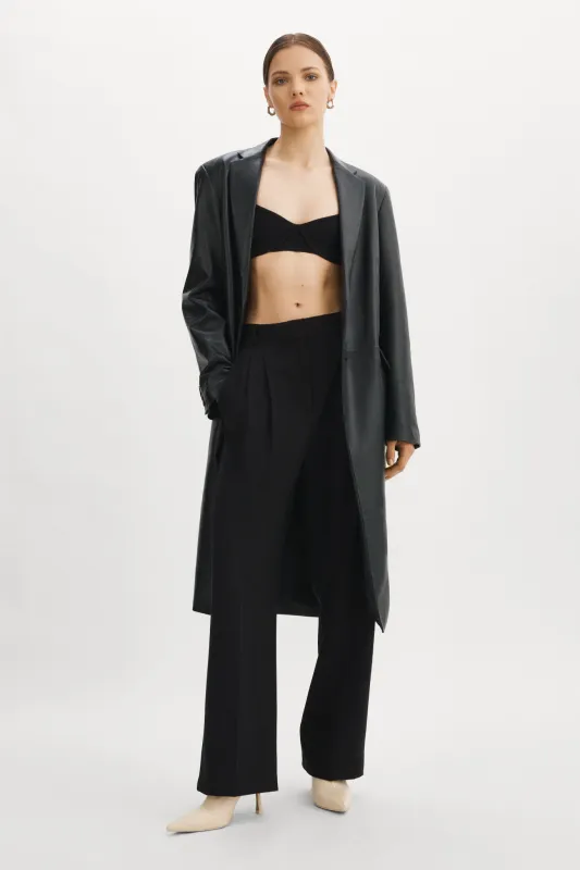WILHELMINA | Leather Trench sold by LAMARQUE