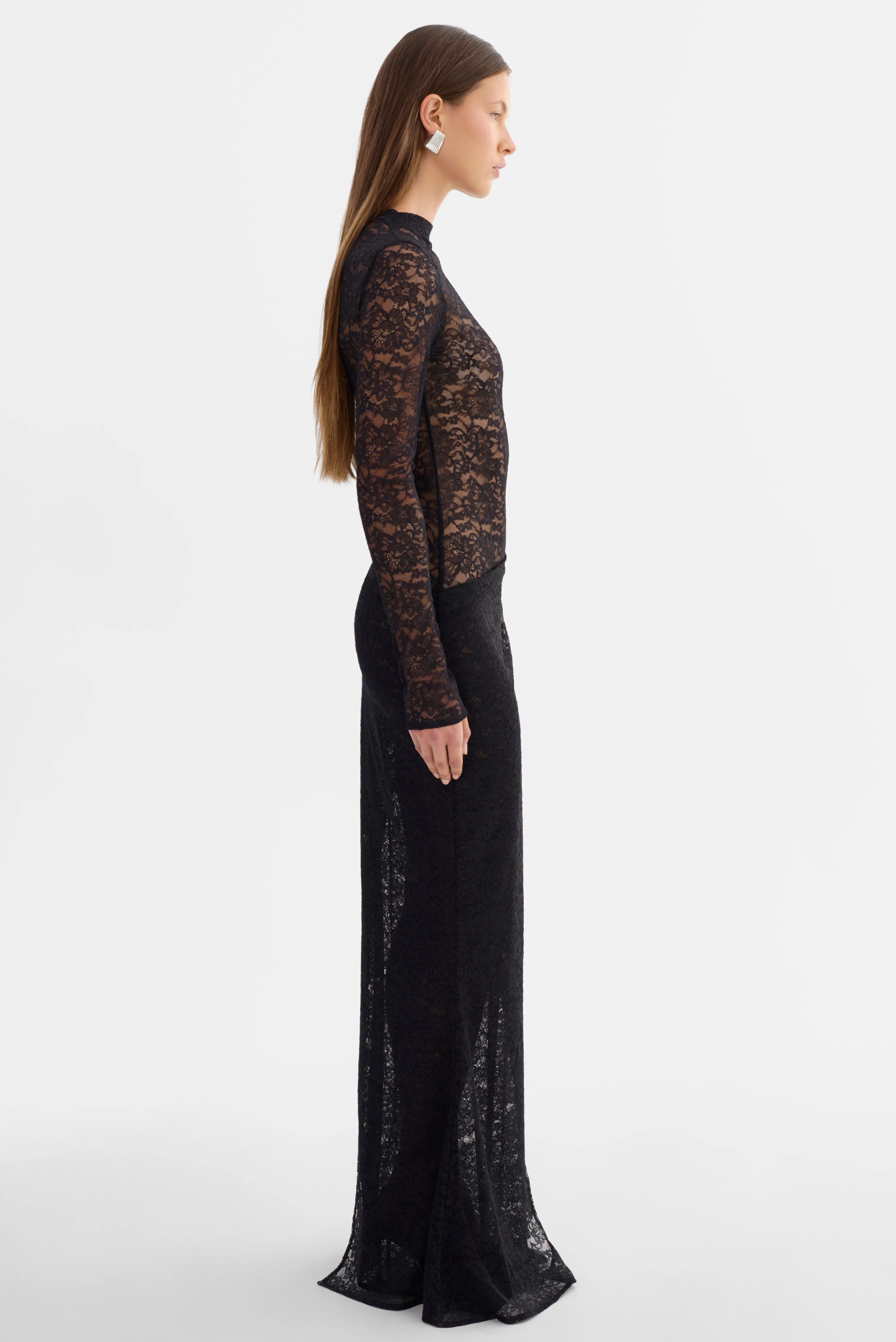 KRYSTA | Lace Maxi Dress sold by LAMARQUE product image thumbnail 3