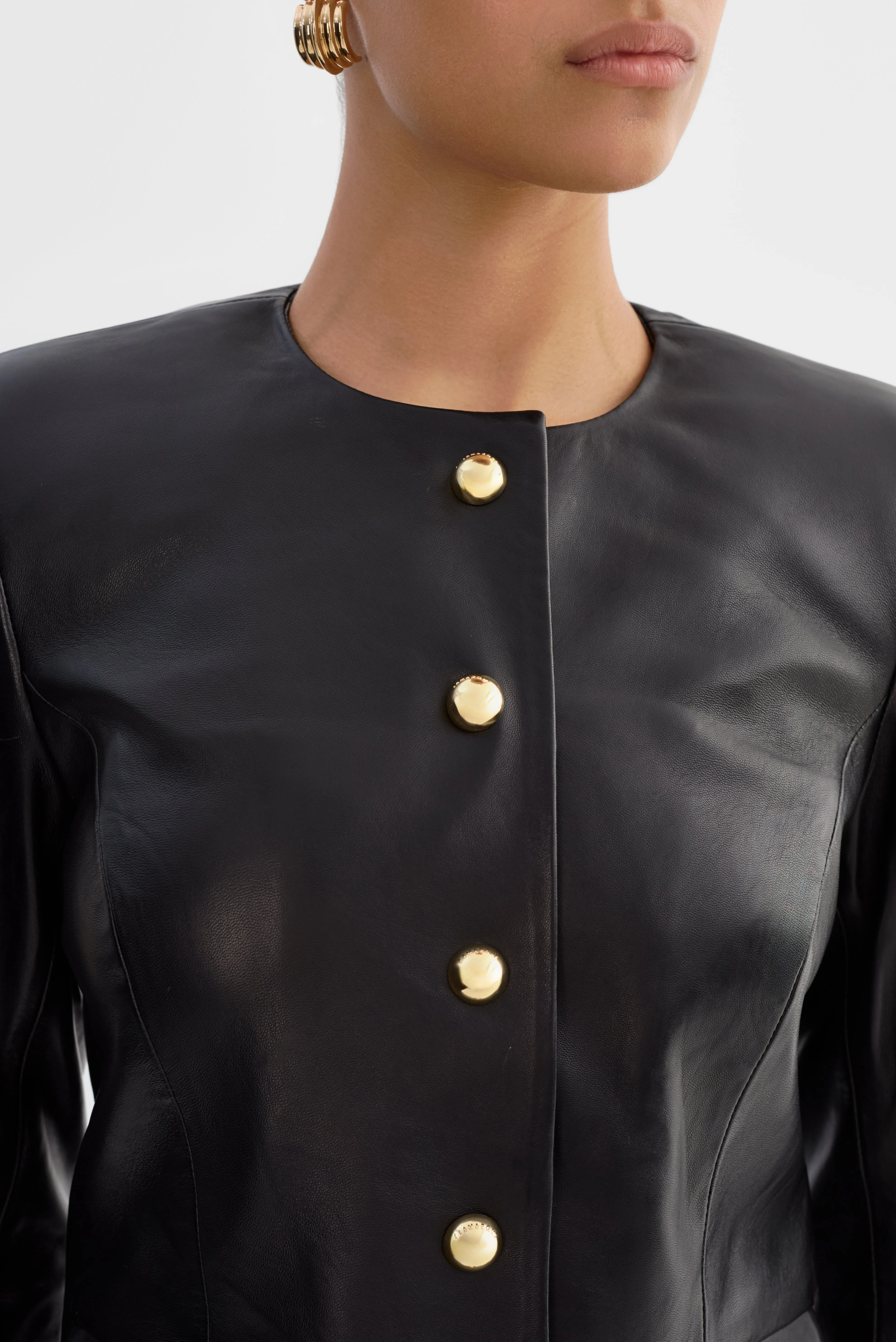 LYNN | Leather Jacket sold by LAMARQUE product image thumbnail 4