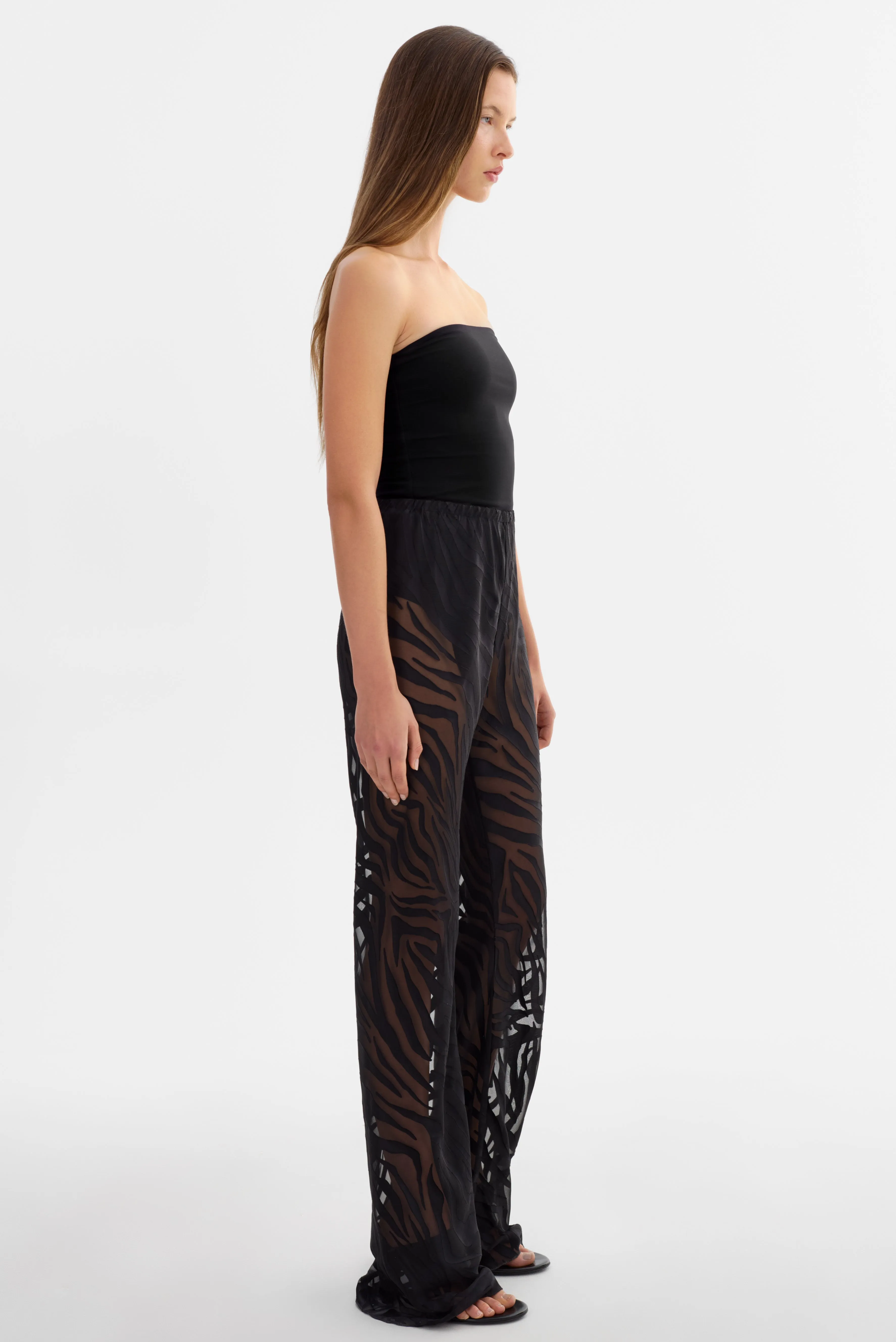 BECKY | Sheer Zebra Pants sold by LAMARQUE product image thumbnail 3