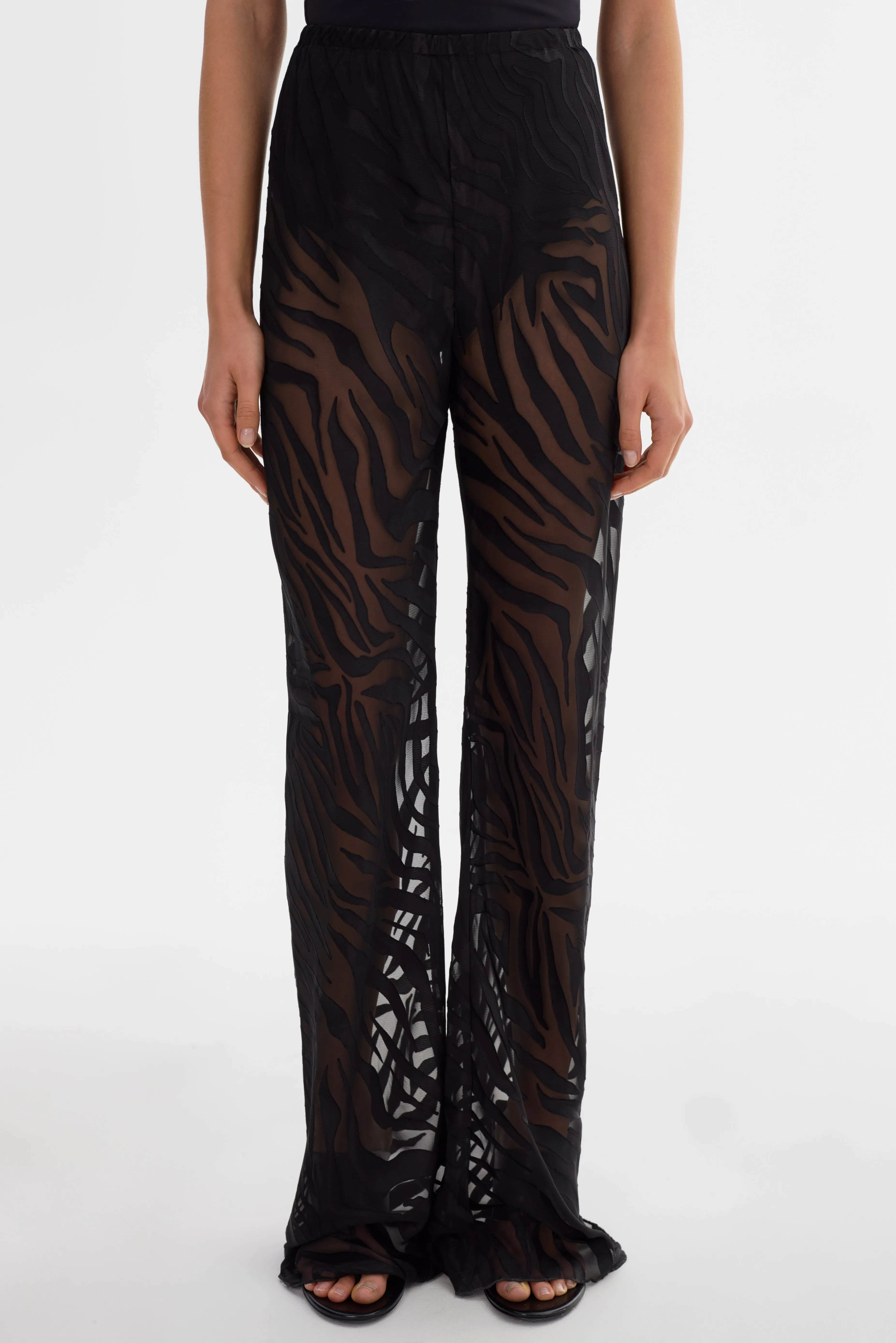 BECKY | Sheer Zebra Pants sold by LAMARQUE product image thumbnail 2