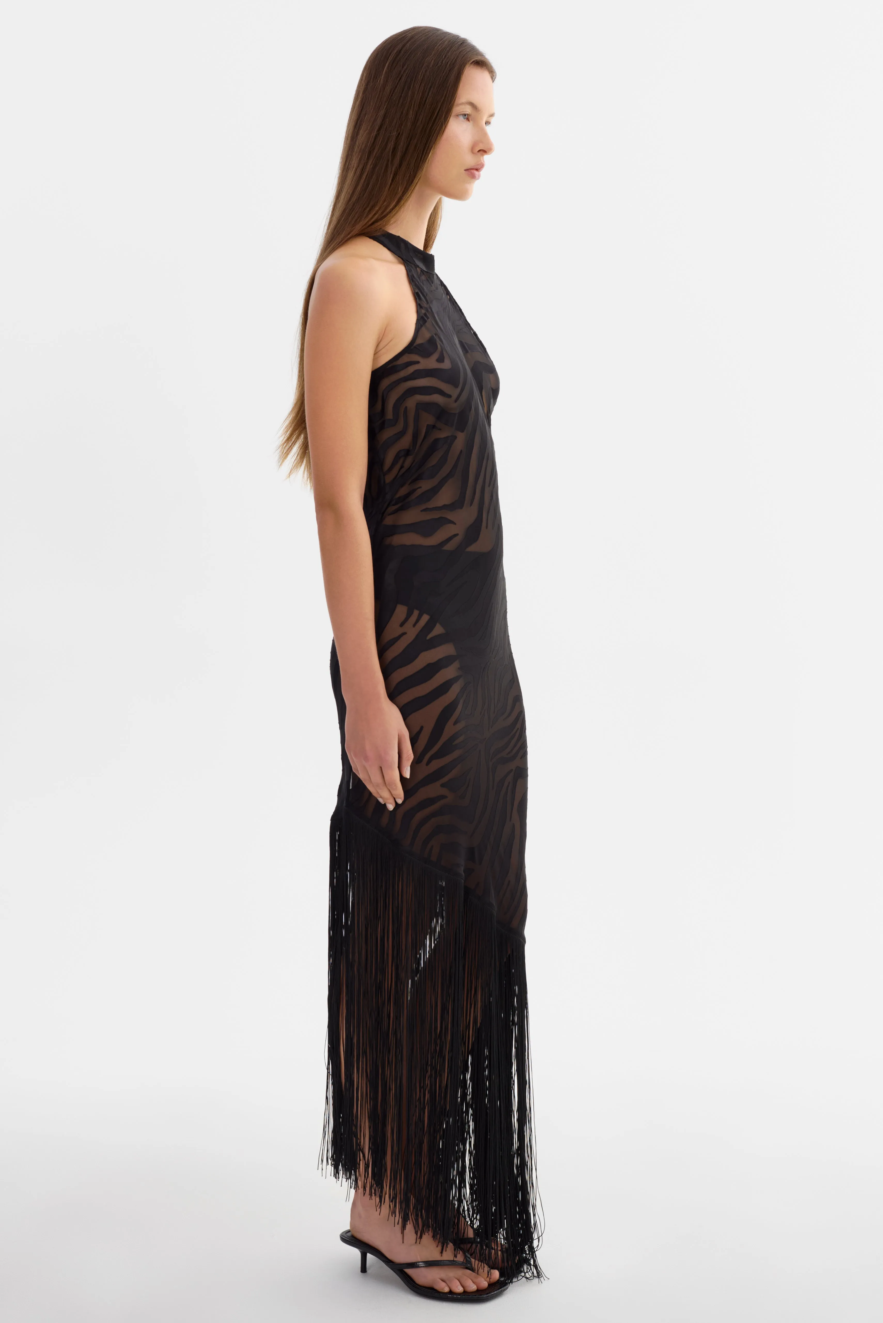 JENNINE | Sheer Zebra Dress sold by LAMARQUE product image thumbnail 3