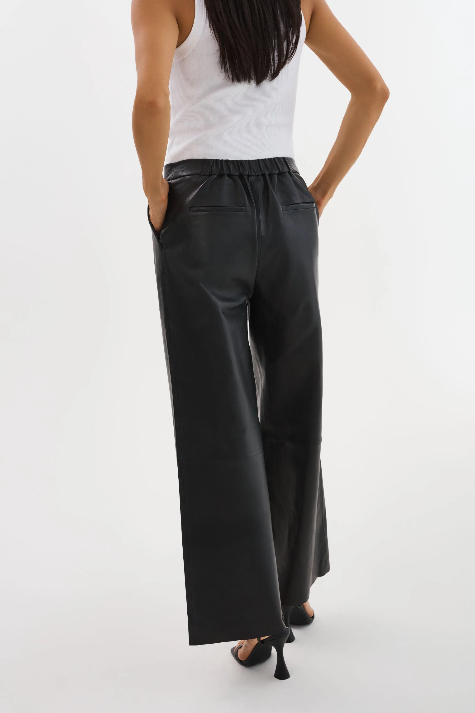 YAREN | Leather Pants sold by La Marque product image thumbnail 5