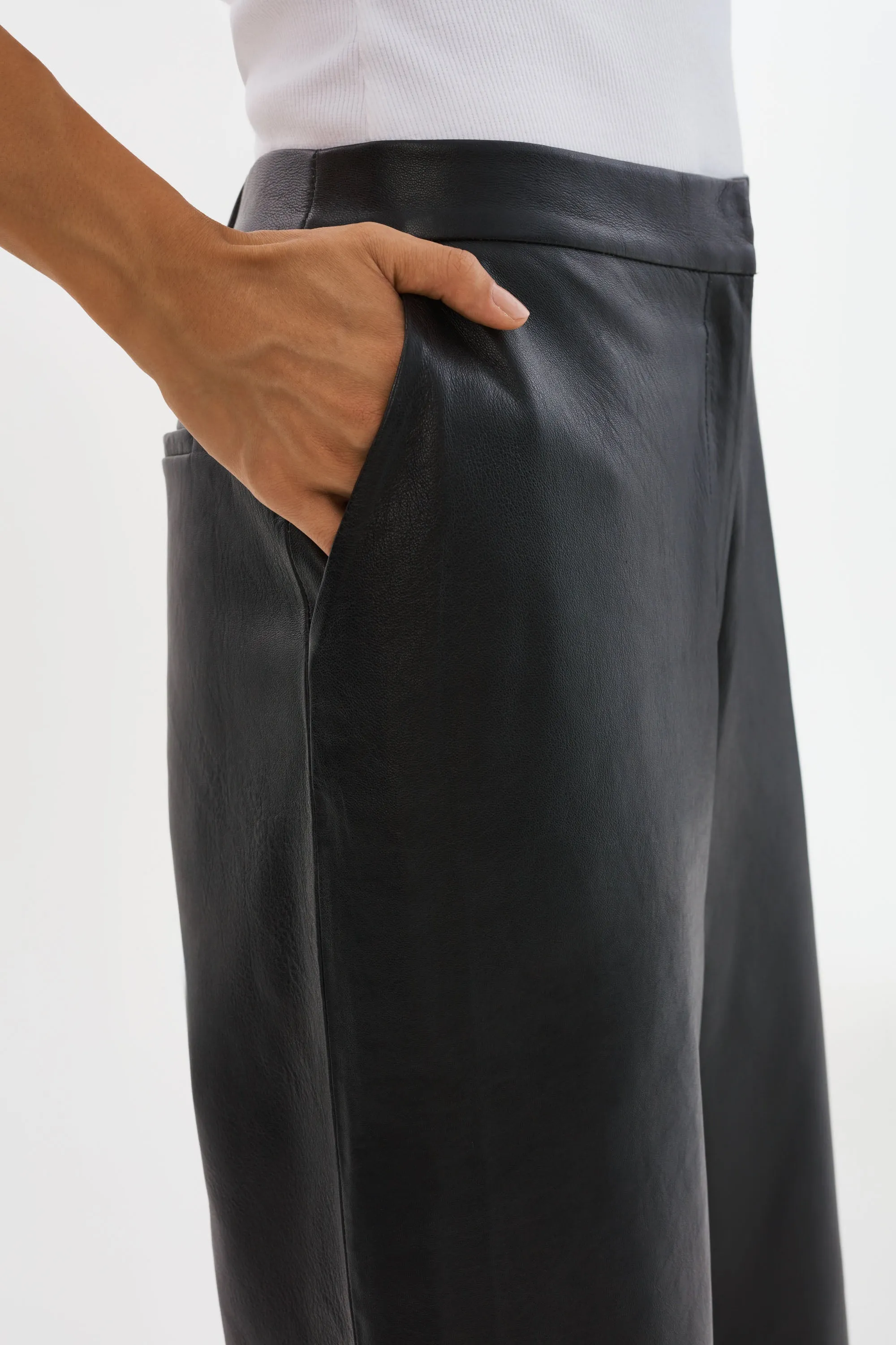 YAREN | Leather Pants sold by La Marque product image thumbnail 3