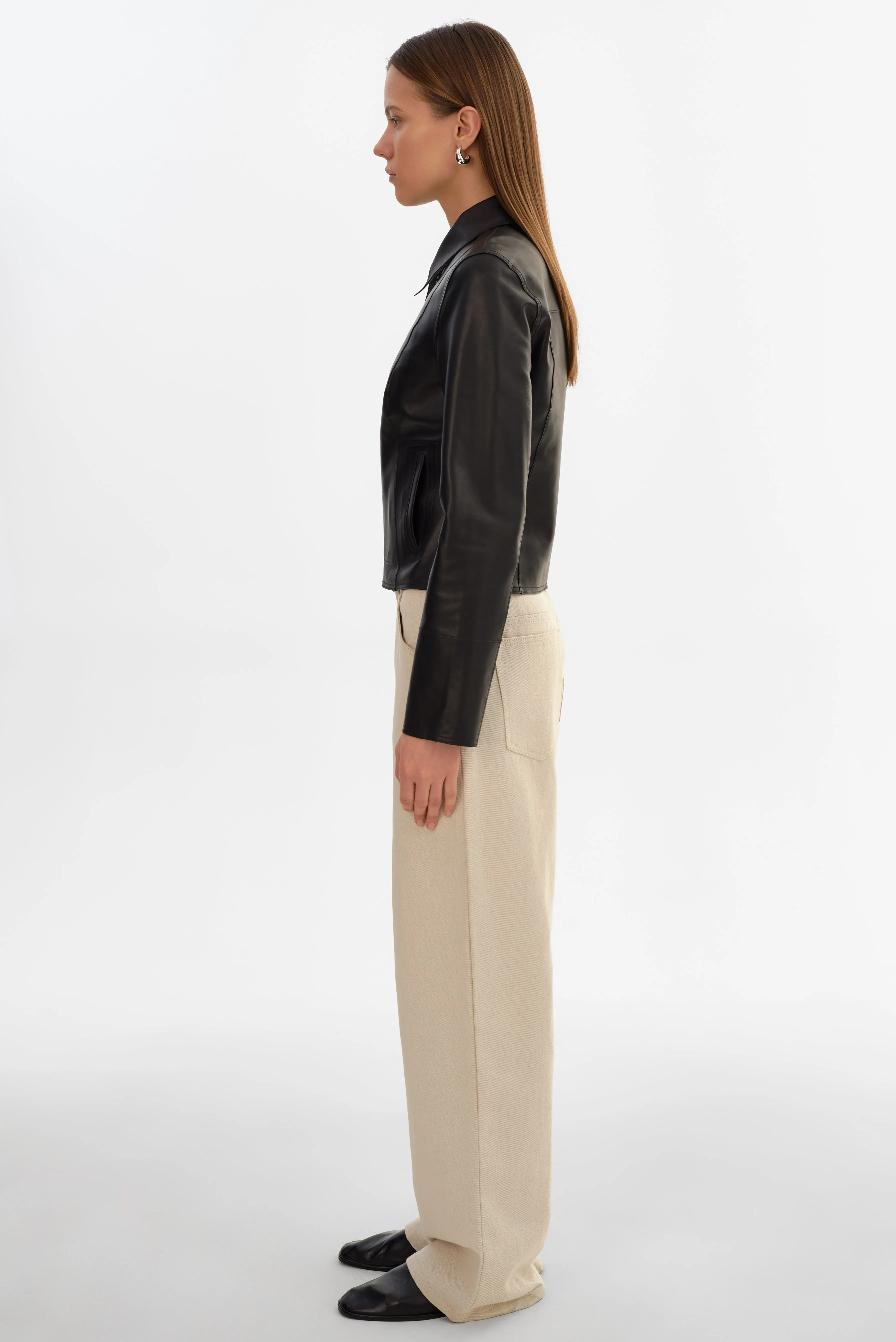 CLARIE | Reversible Leather Jacket sold by LAMARQUE product image thumbnail 5
