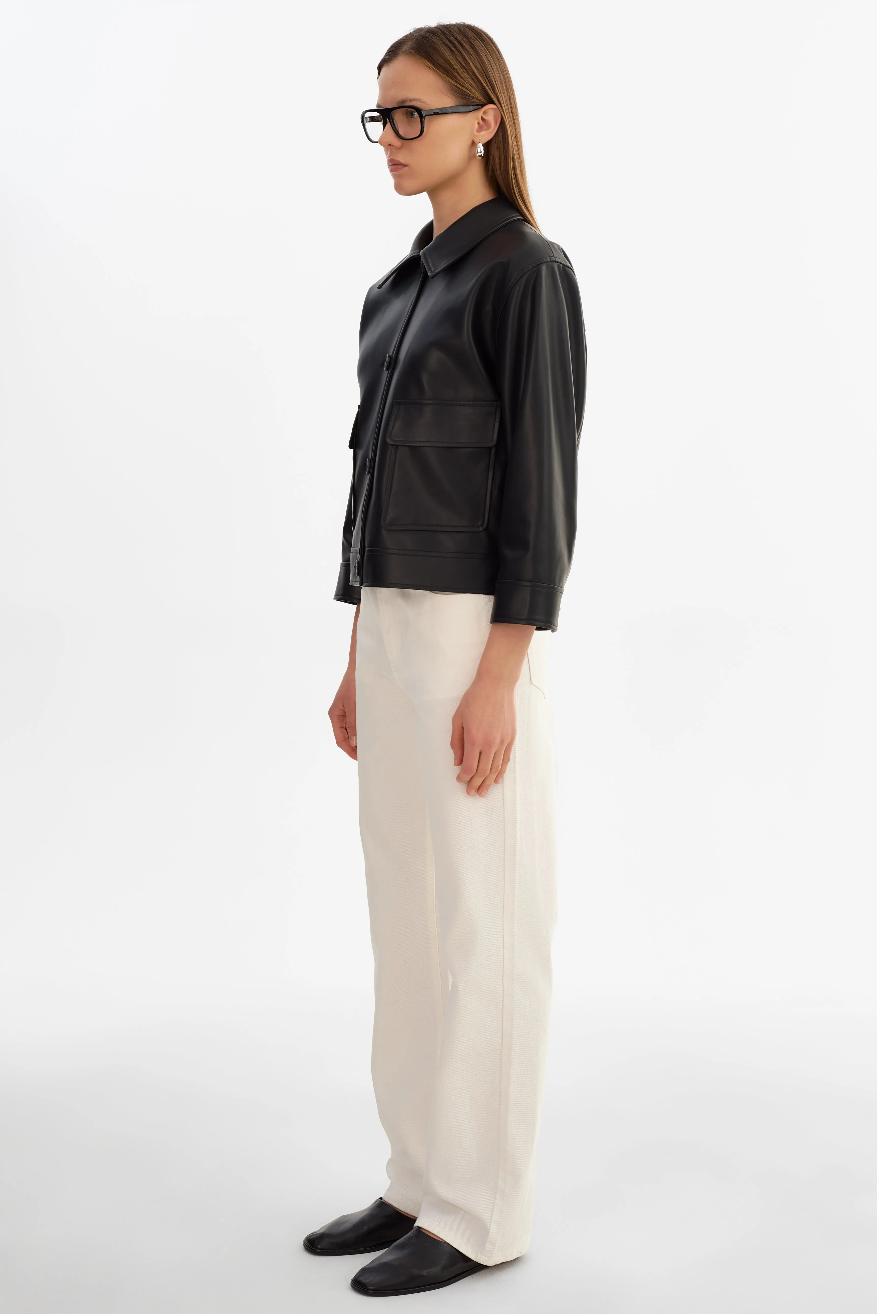 ELARA | Faux Leather Jacket sold by LAMARQUE product image thumbnail 5