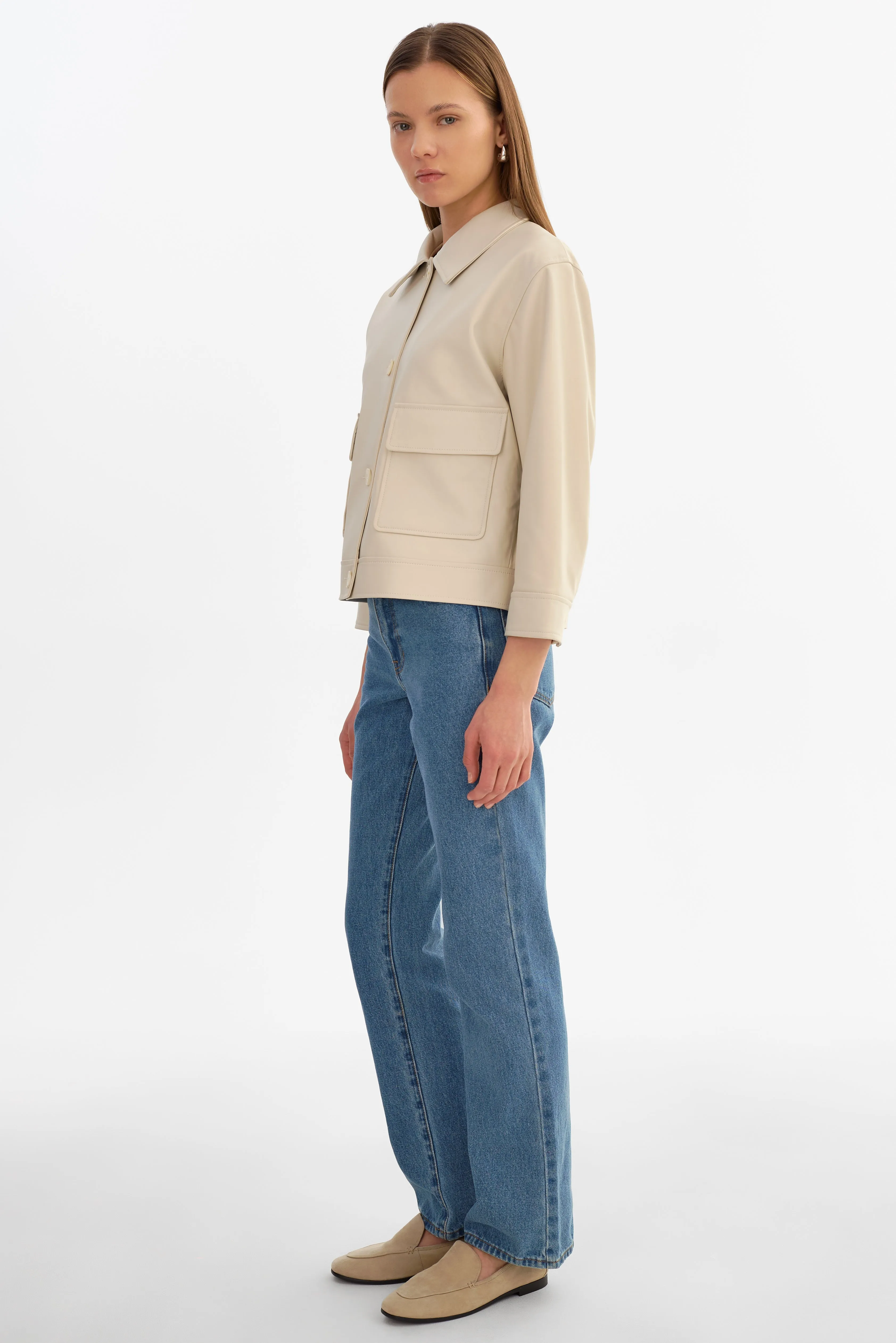 ELARA | Faux Leather Jacket sold by LAMARQUE product image thumbnail 5