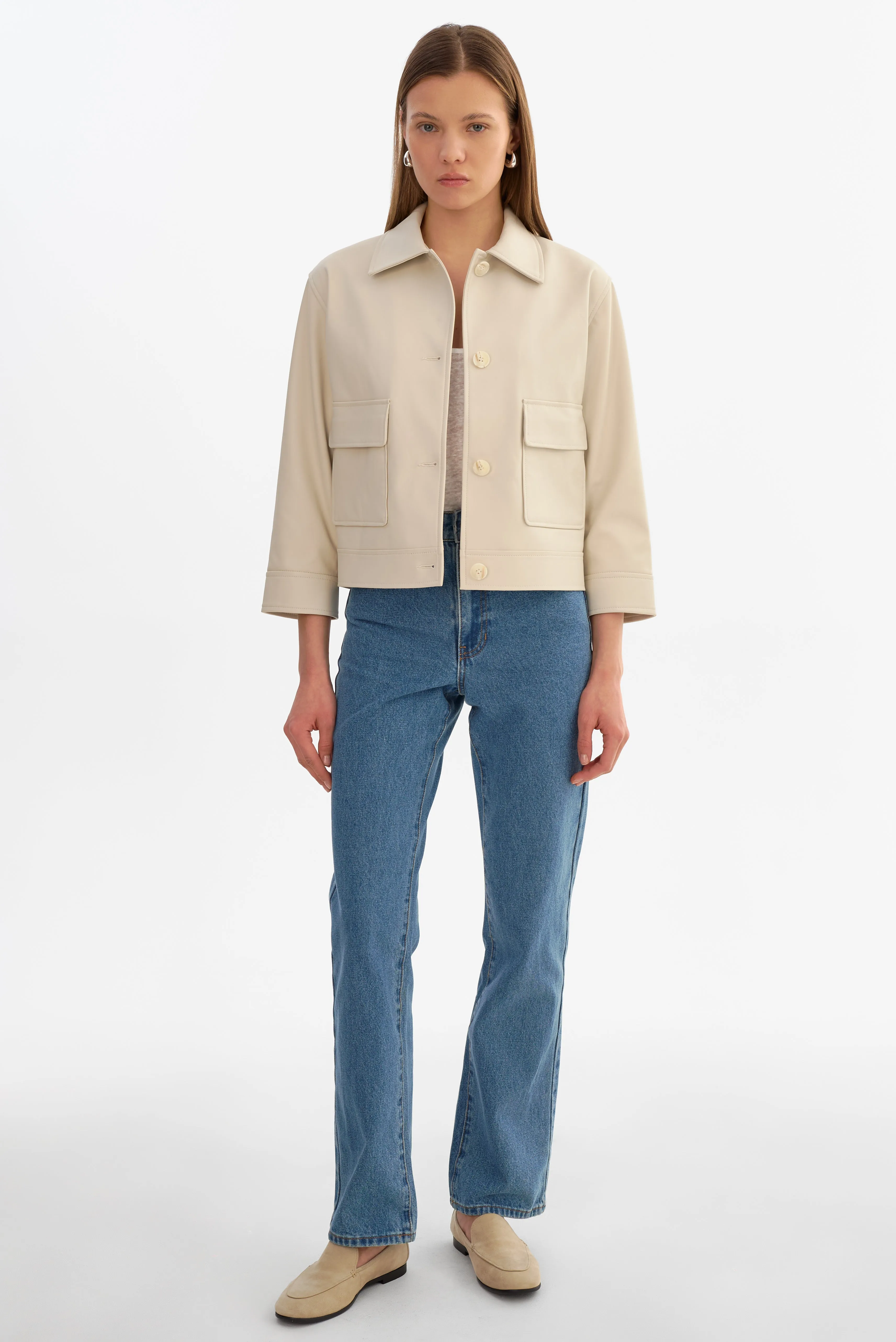 ELARA | Faux Leather Jacket sold by LAMARQUE product image thumbnail 2