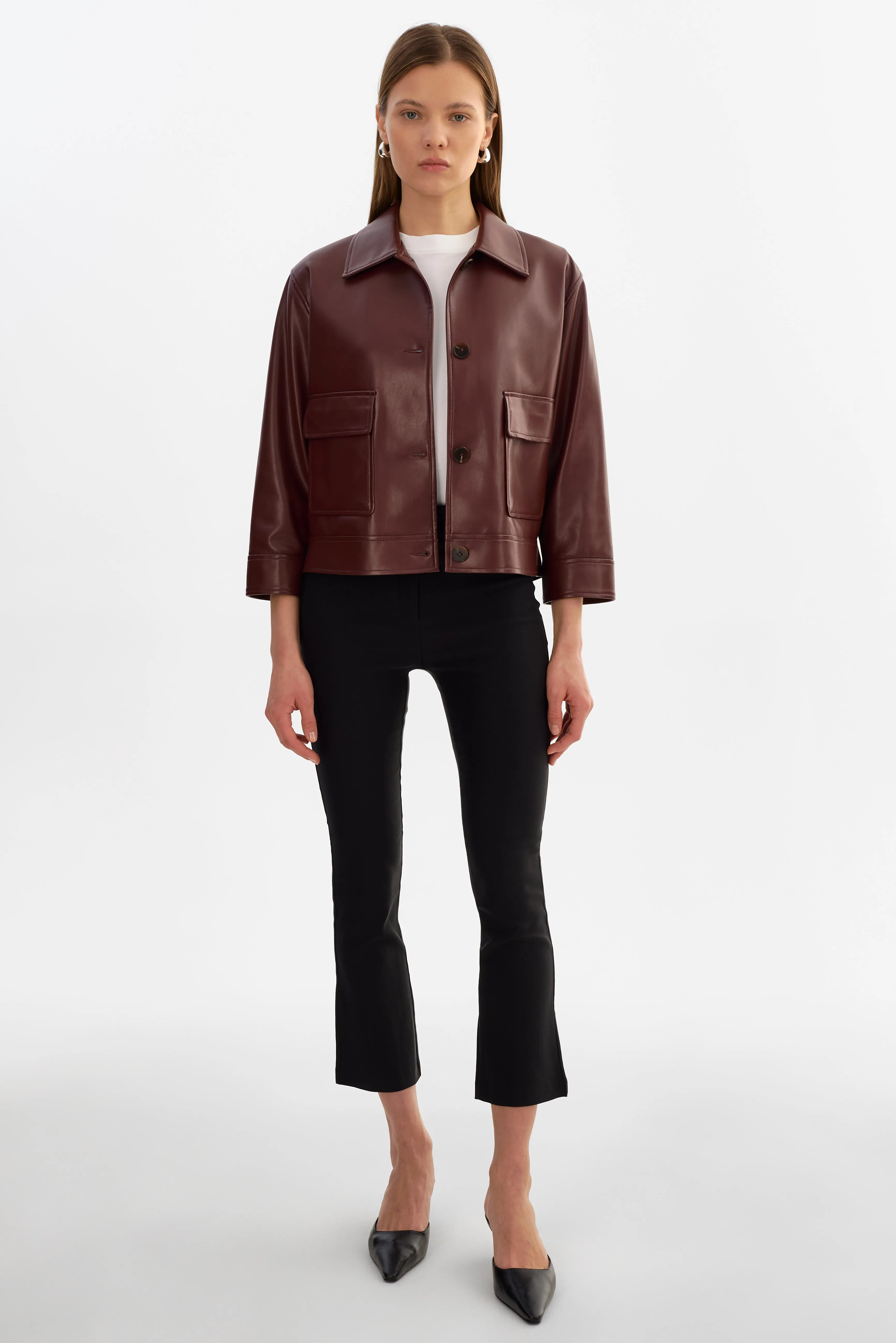ELARA | Faux Leather Jacket sold by LAMARQUE product image thumbnail 2
