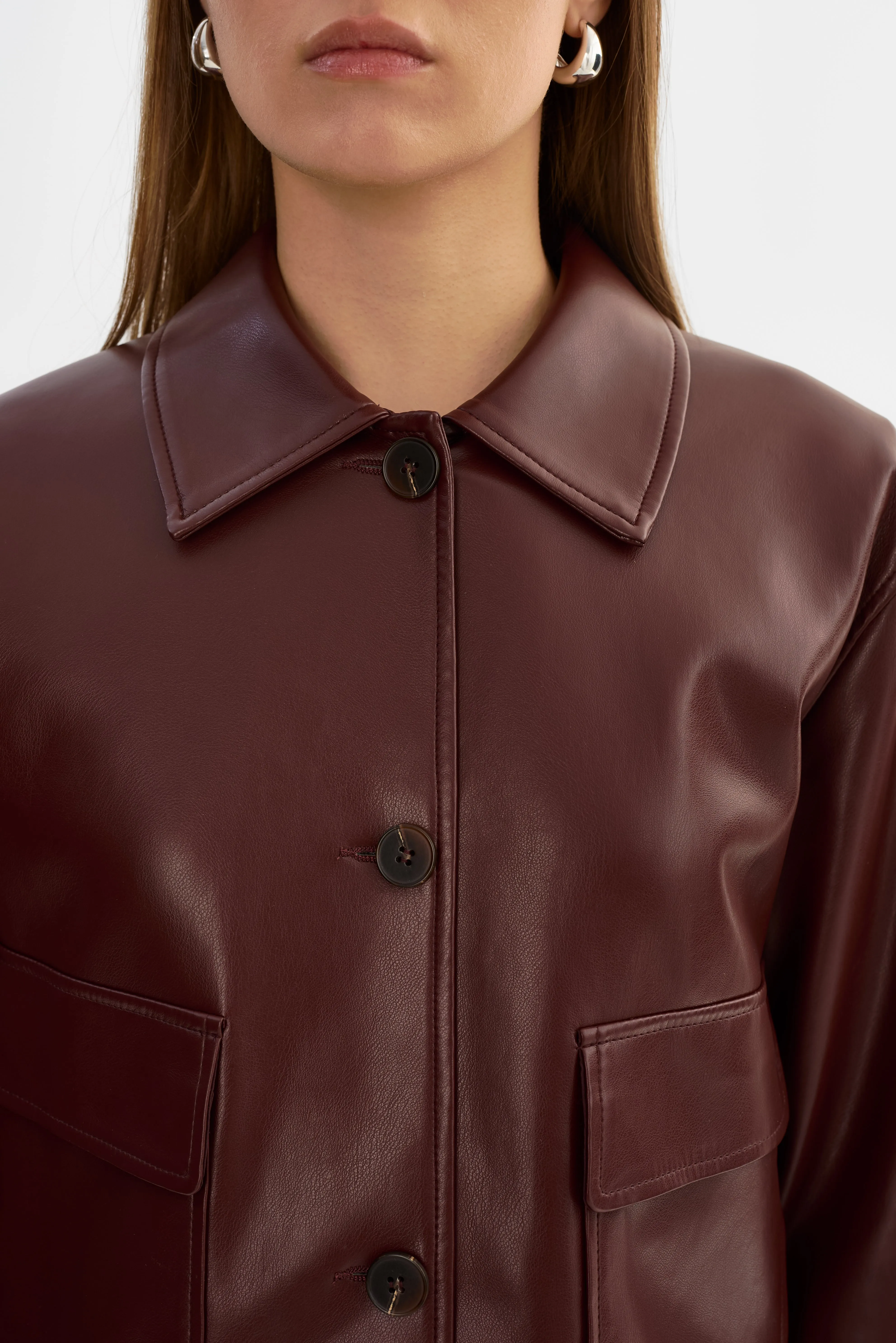 ELARA | Faux Leather Jacket sold by LAMARQUE product image thumbnail 4