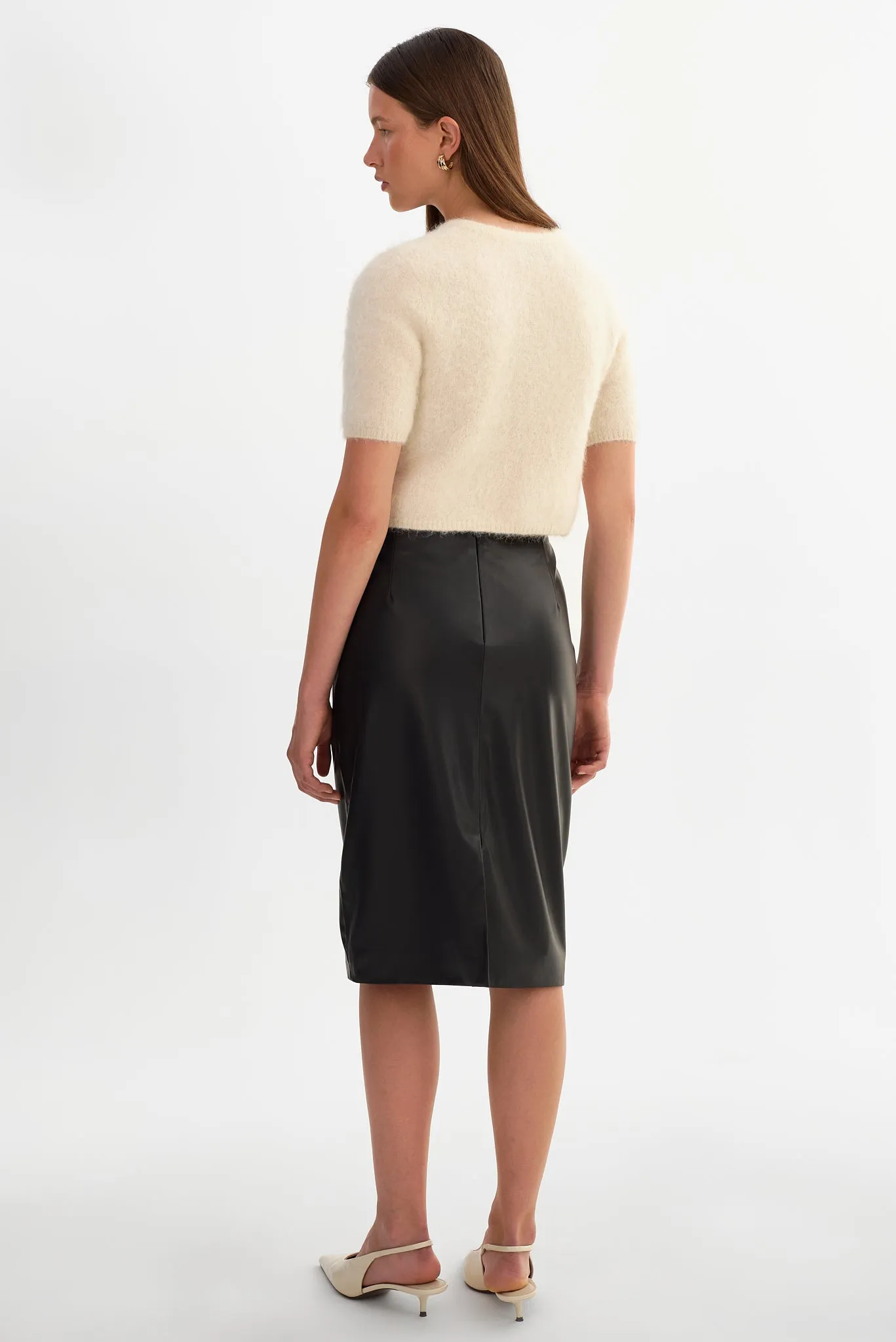 LUCIANA | Faux Leather Pencil Skirt sold by LAMARQUE product image thumbnail 5