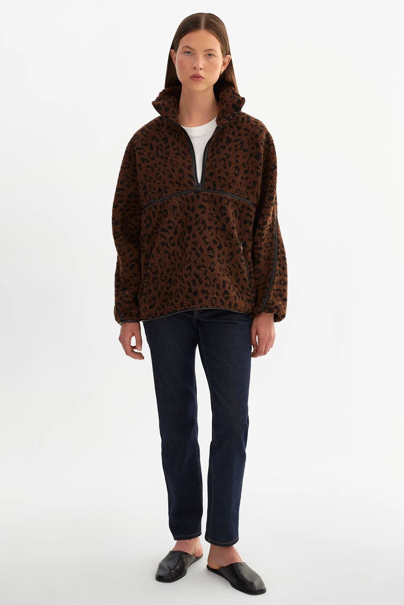 HELSA LEO | Knit Polar Fleece Pullover sold by LAMARQUE product image thumbnail 2