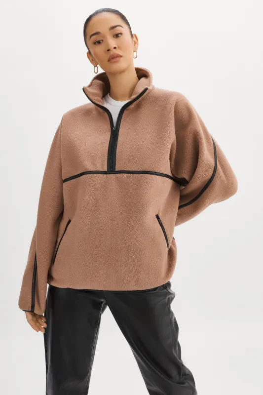HELSA | Polar Fleece Pullover made by LAMARQUE