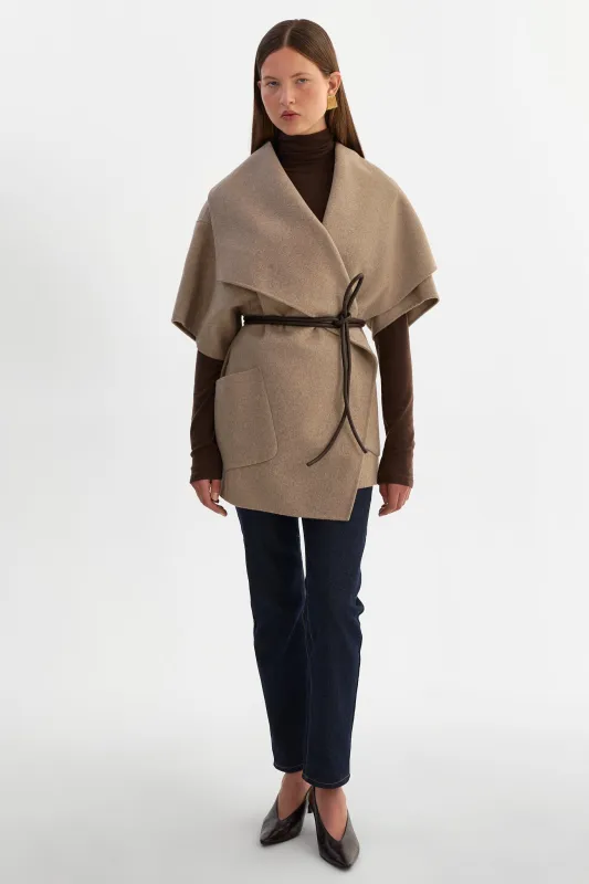 PENELOPE | Double Face Wool Coat made by LAMARQUE
