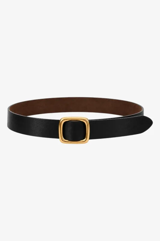 NELLORE | Reversible Leather Belt made by LAMARQUE