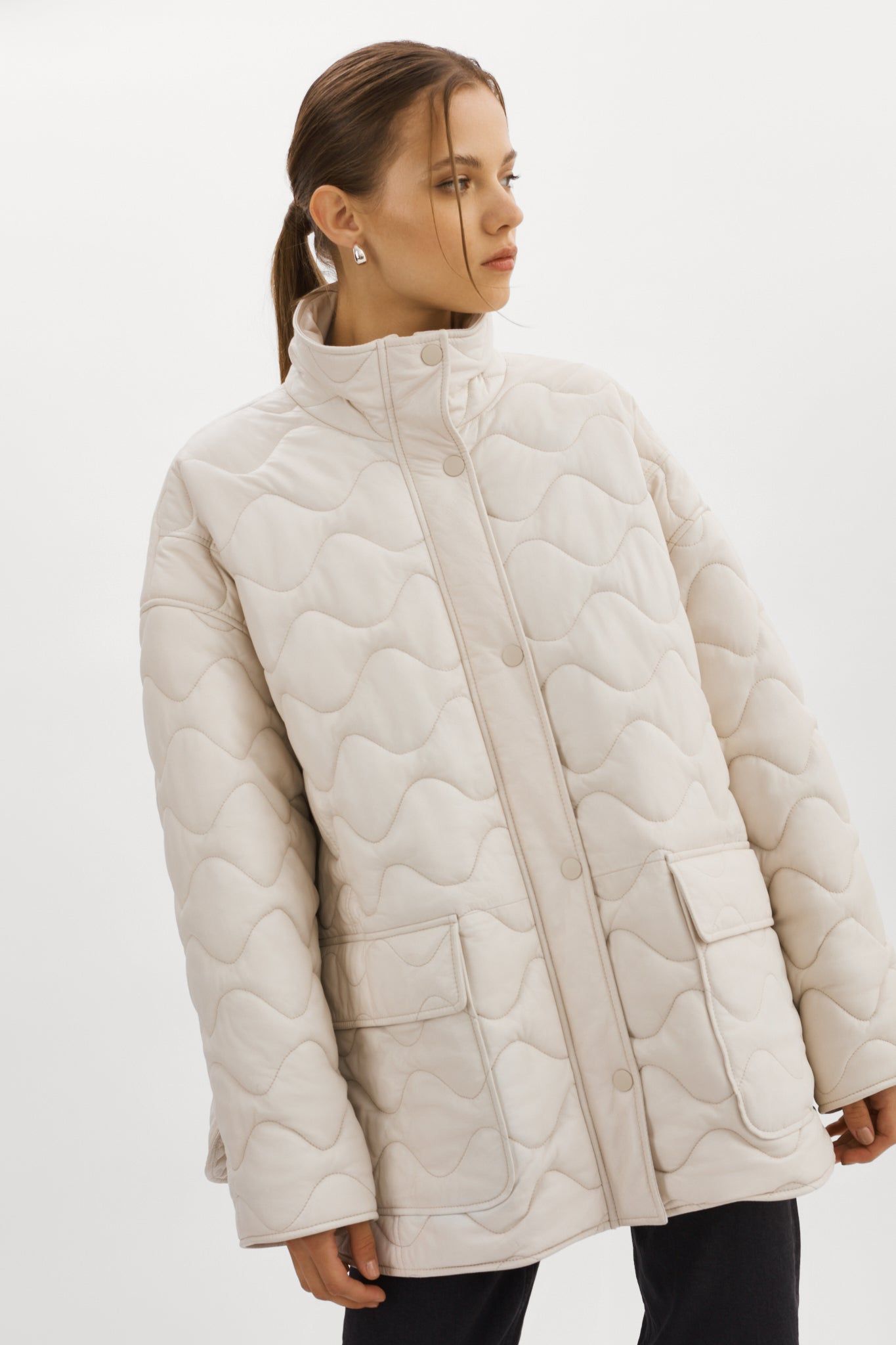 BERUKA | Quilted Leather Jacket sold by La Marque product image thumbnail 3