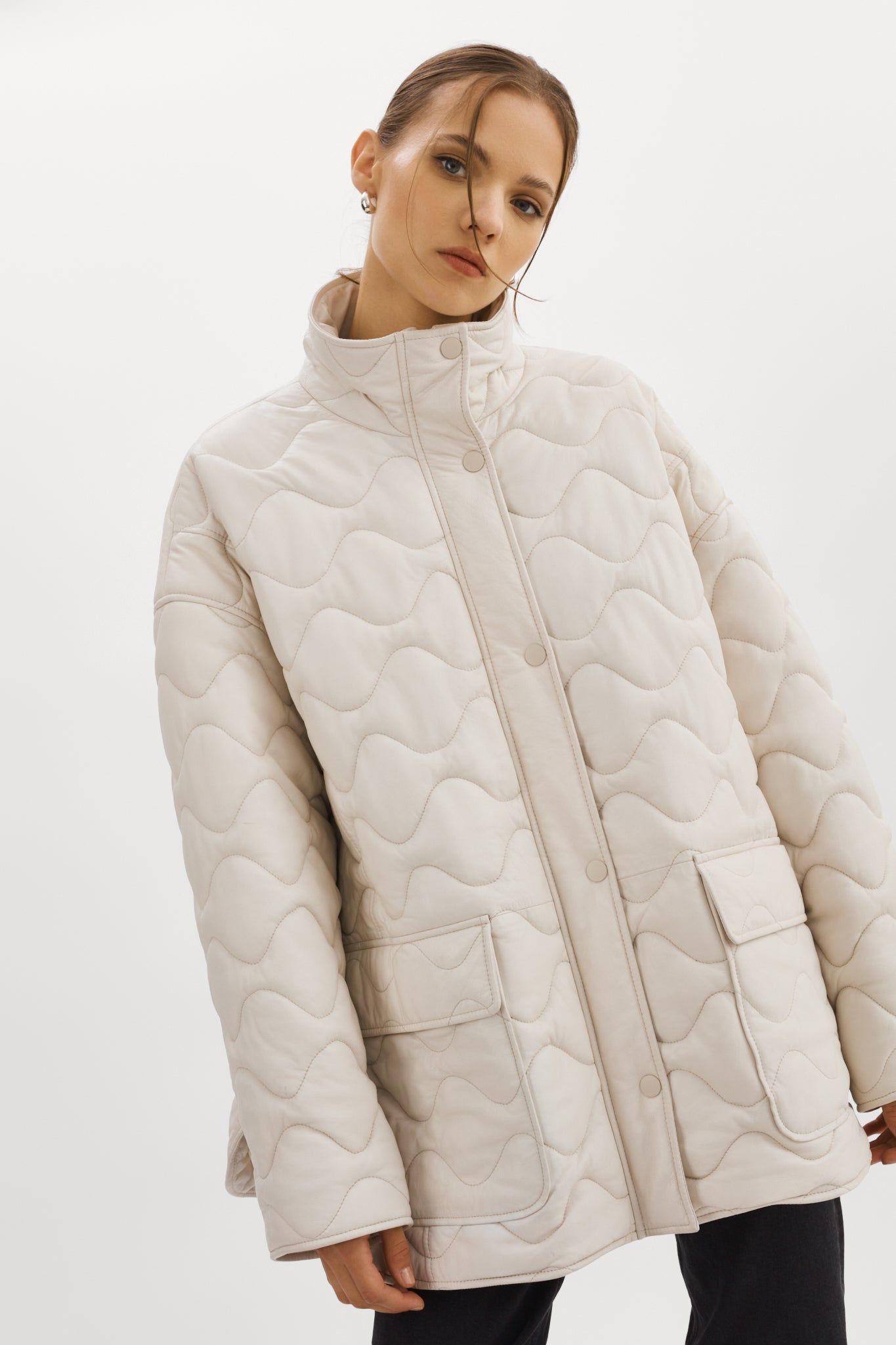 BERUKA | Quilted Leather Jacket sold by La Marque product image thumbnail 4