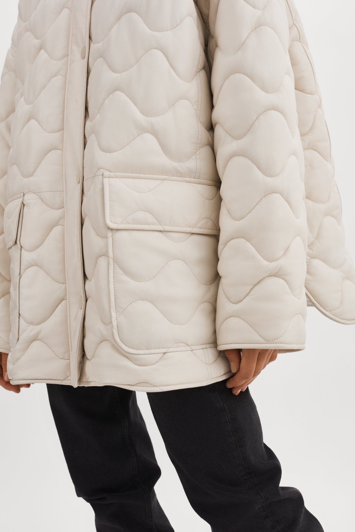BERUKA | Quilted Leather Jacket sold by La Marque product image thumbnail 5