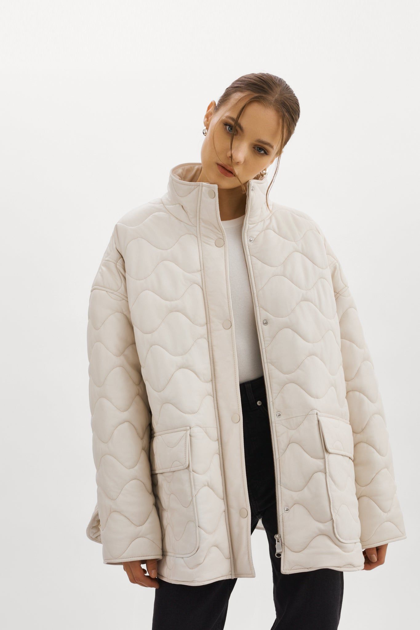 BERUKA | Quilted Leather Jacket sold by La Marque product image thumbnail 2