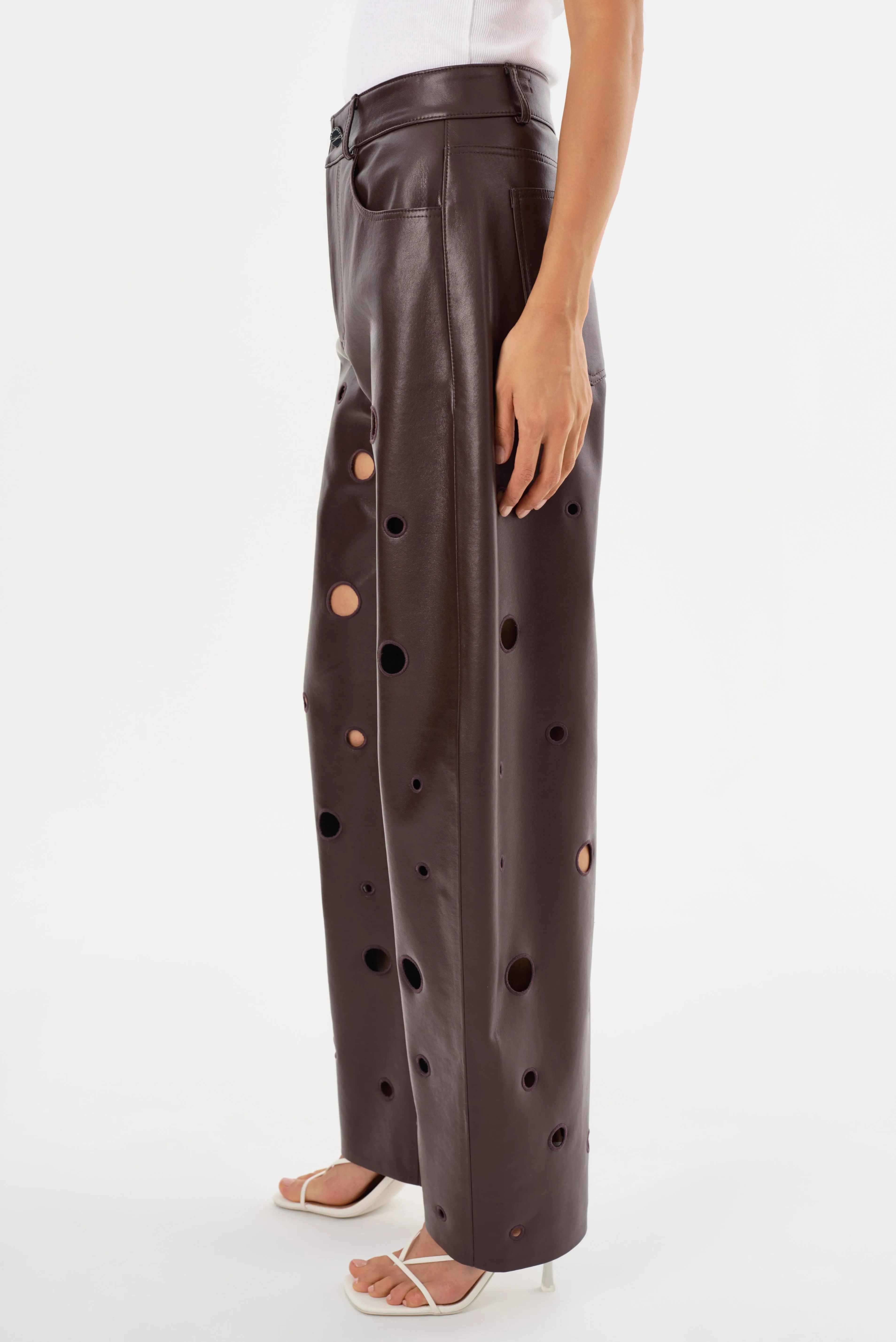 VENTANA | Recycled Leather Pants sold by LAMARQUE product image thumbnail 3