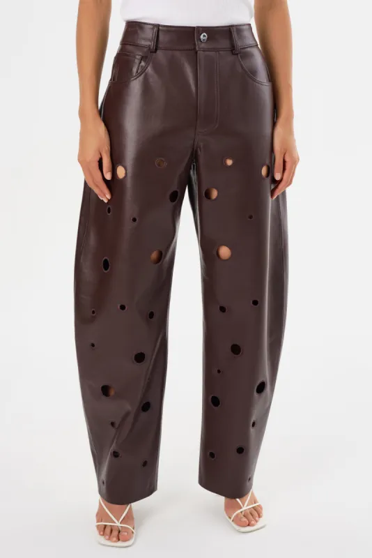 VENTANA | Recycled Leather Pants sold by LAMARQUE