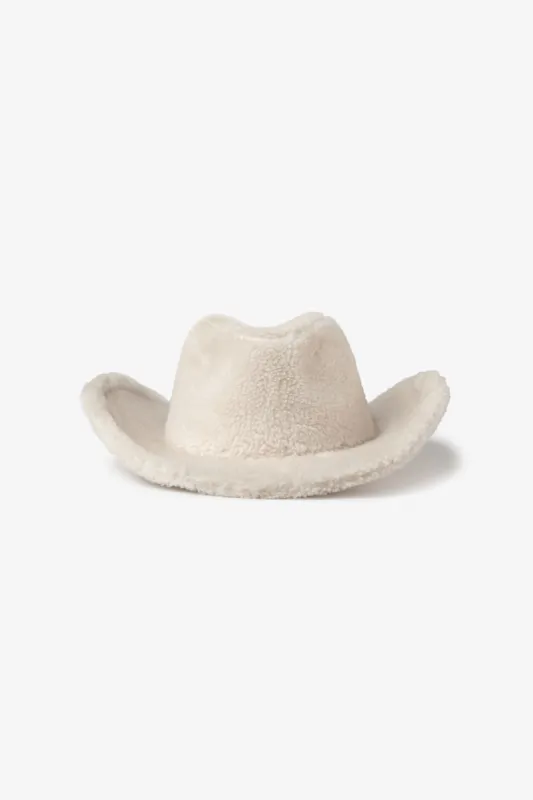 LAYDA | Sherpa Cowboy Hat made by LAMARQUE