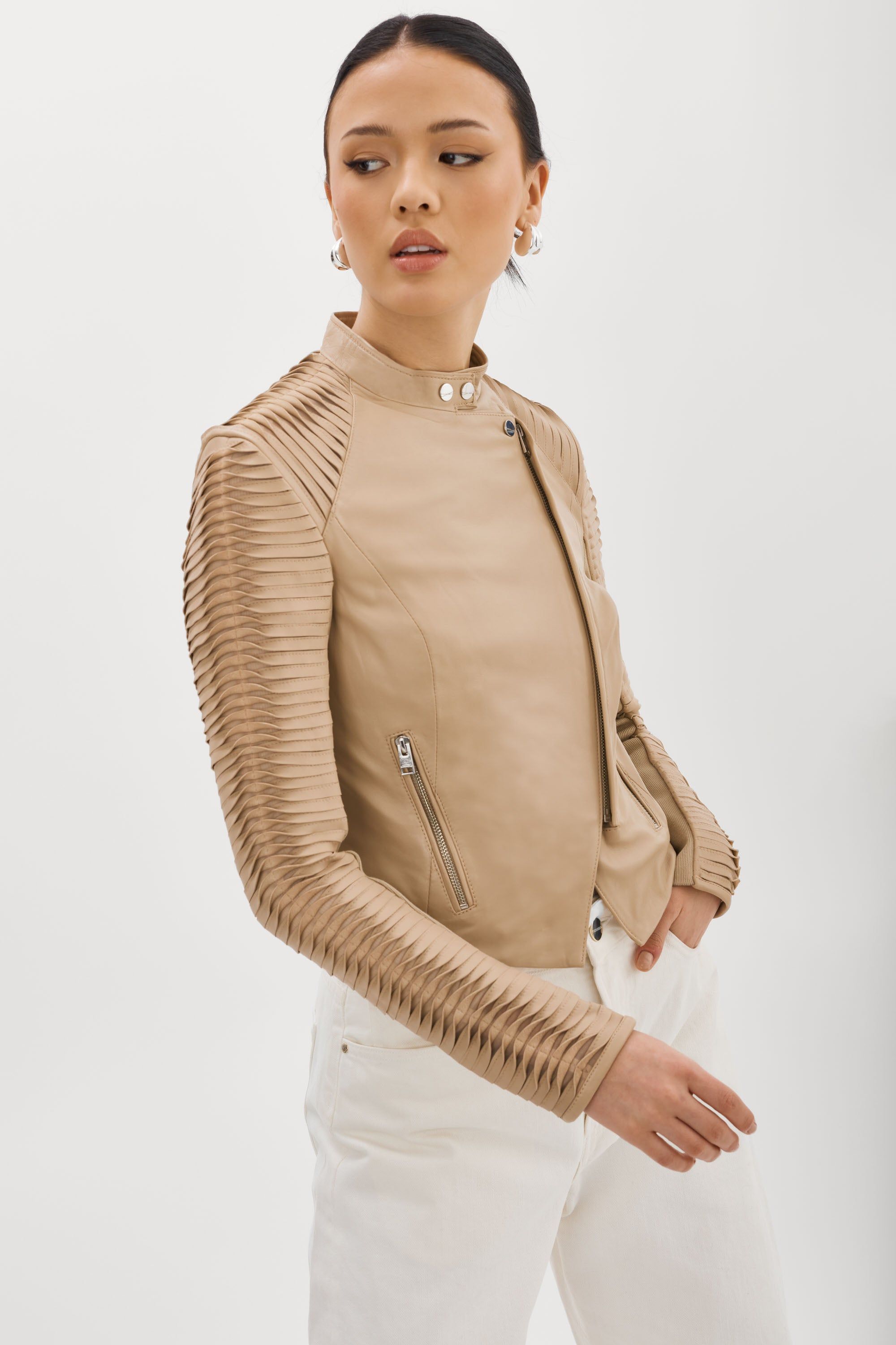 AZRA | Leather Jacket sold by La Marque product image thumbnail 2