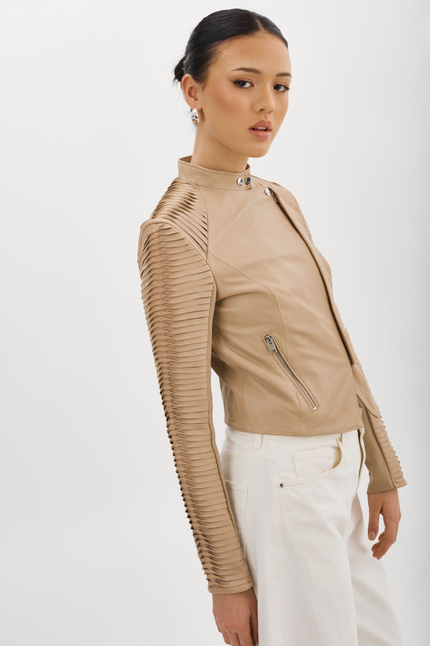 AZRA | Leather Jacket sold by La Marque product image thumbnail 4