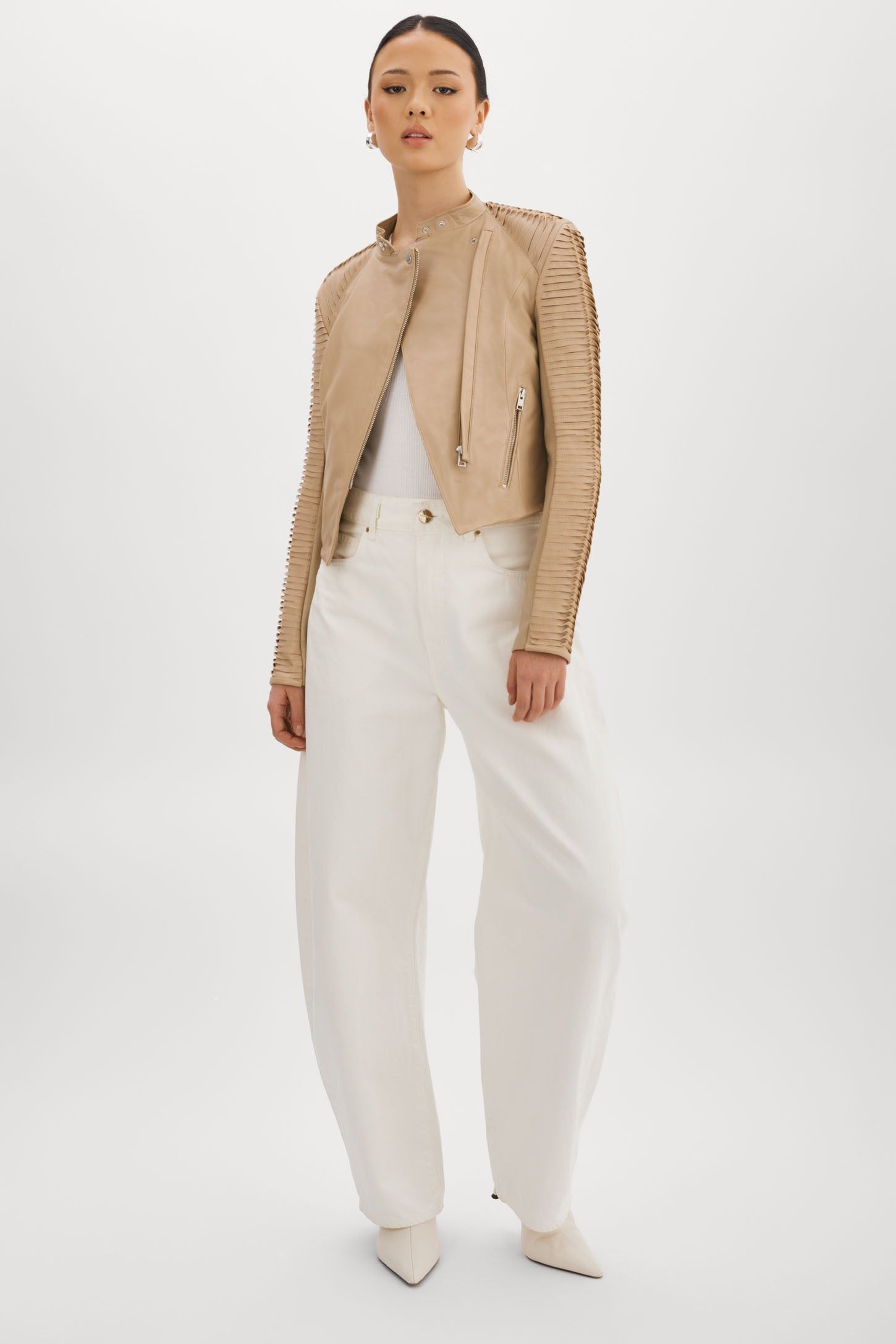 AZRA | Leather Jacket sold by La Marque product image thumbnail 3