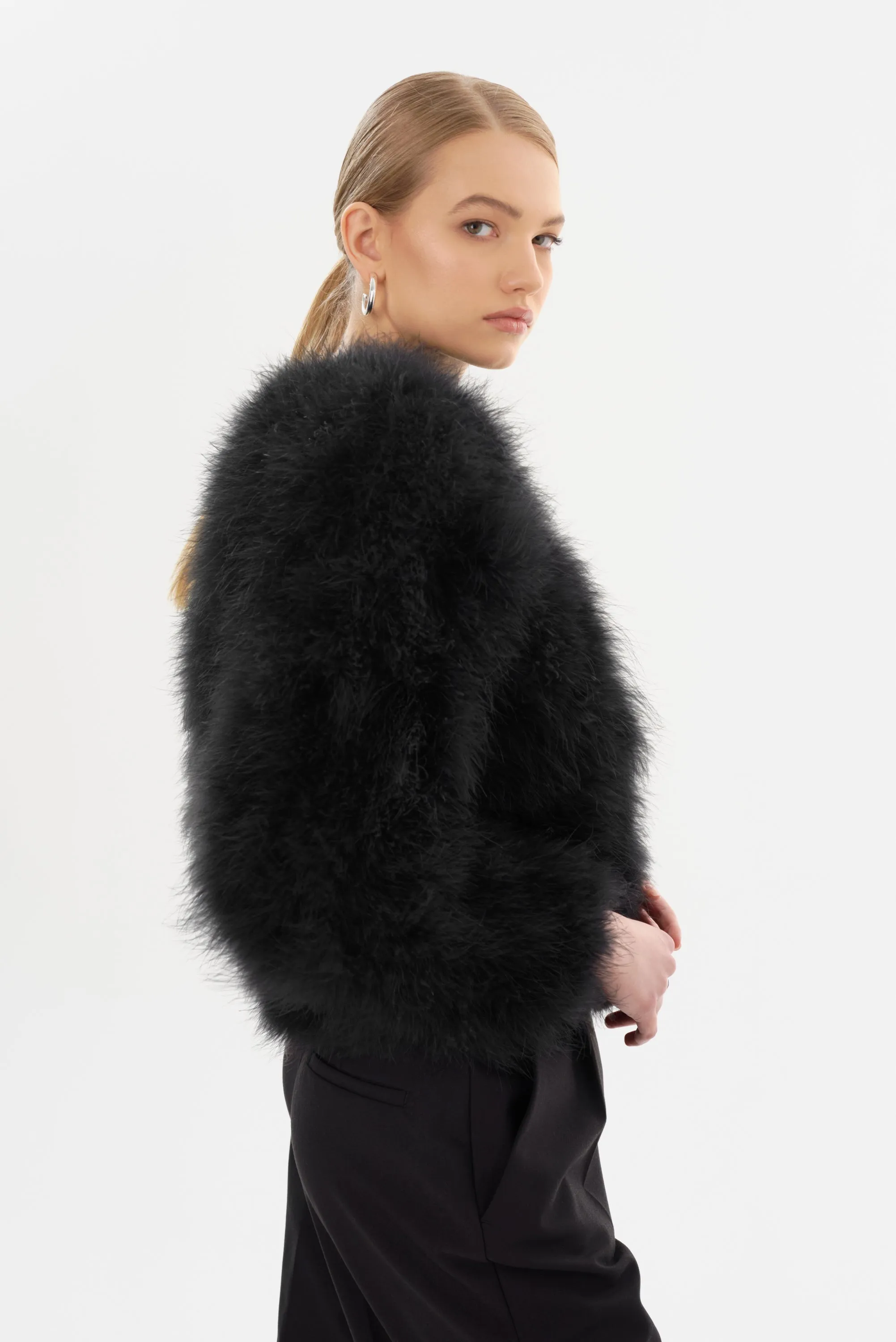 DEORA | Feather Jacket sold by LAMARQUE product image thumbnail 5