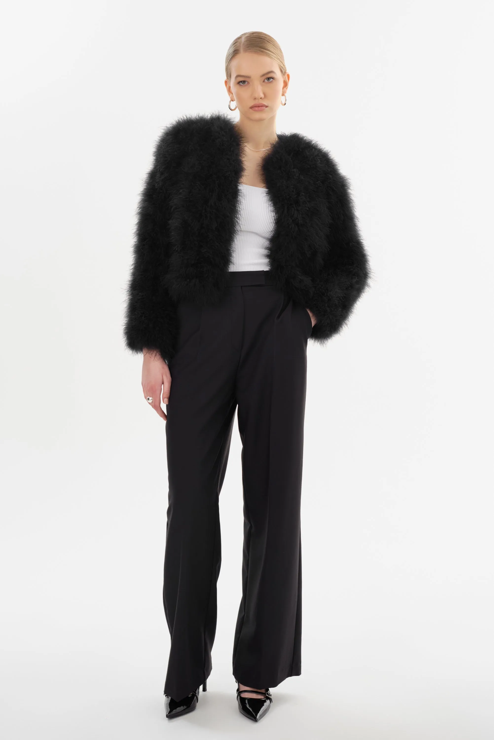 DEORA | Feather Jacket sold by LAMARQUE product image thumbnail 4
