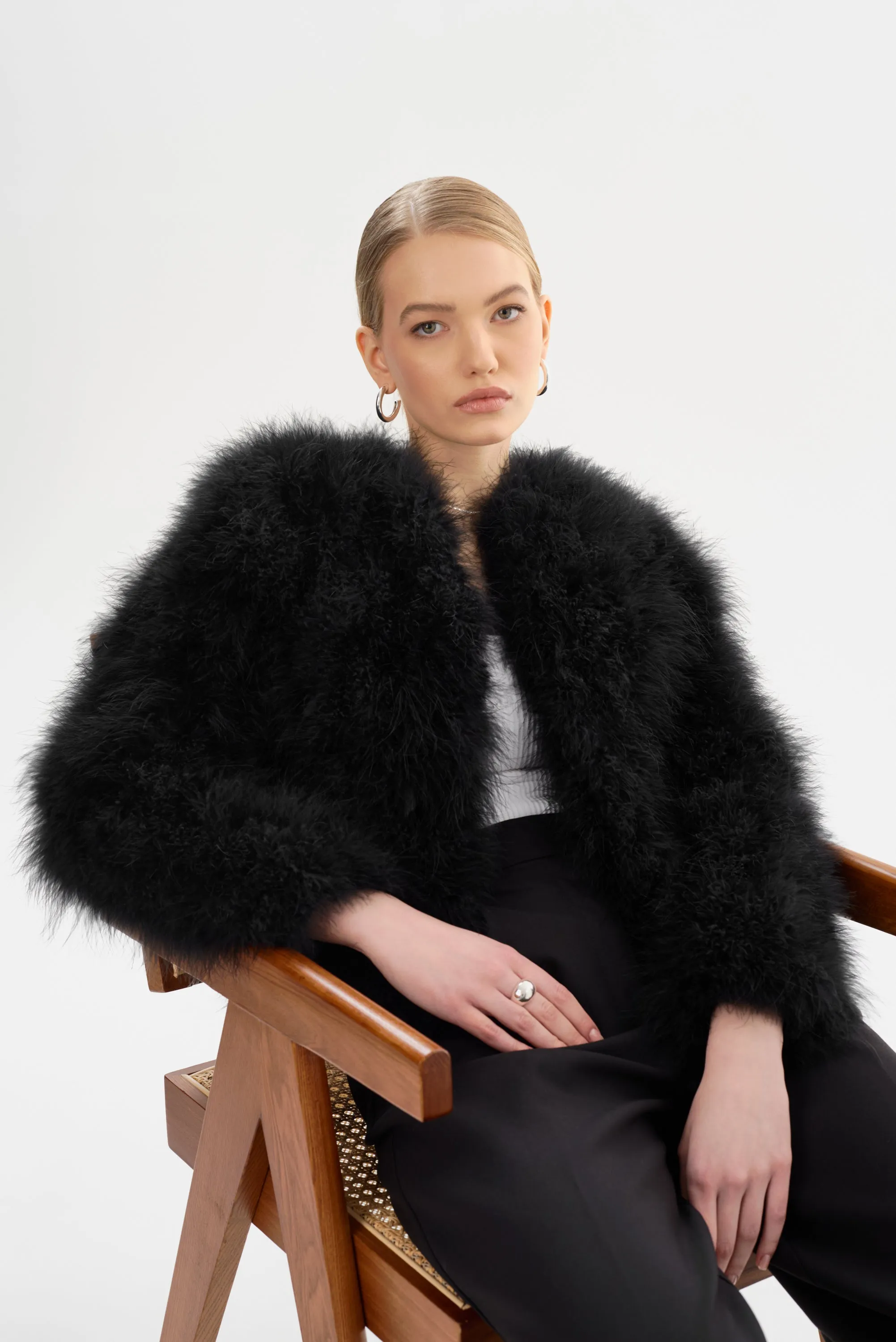 DEORA | Feather Jacket sold by LAMARQUE product image thumbnail 2