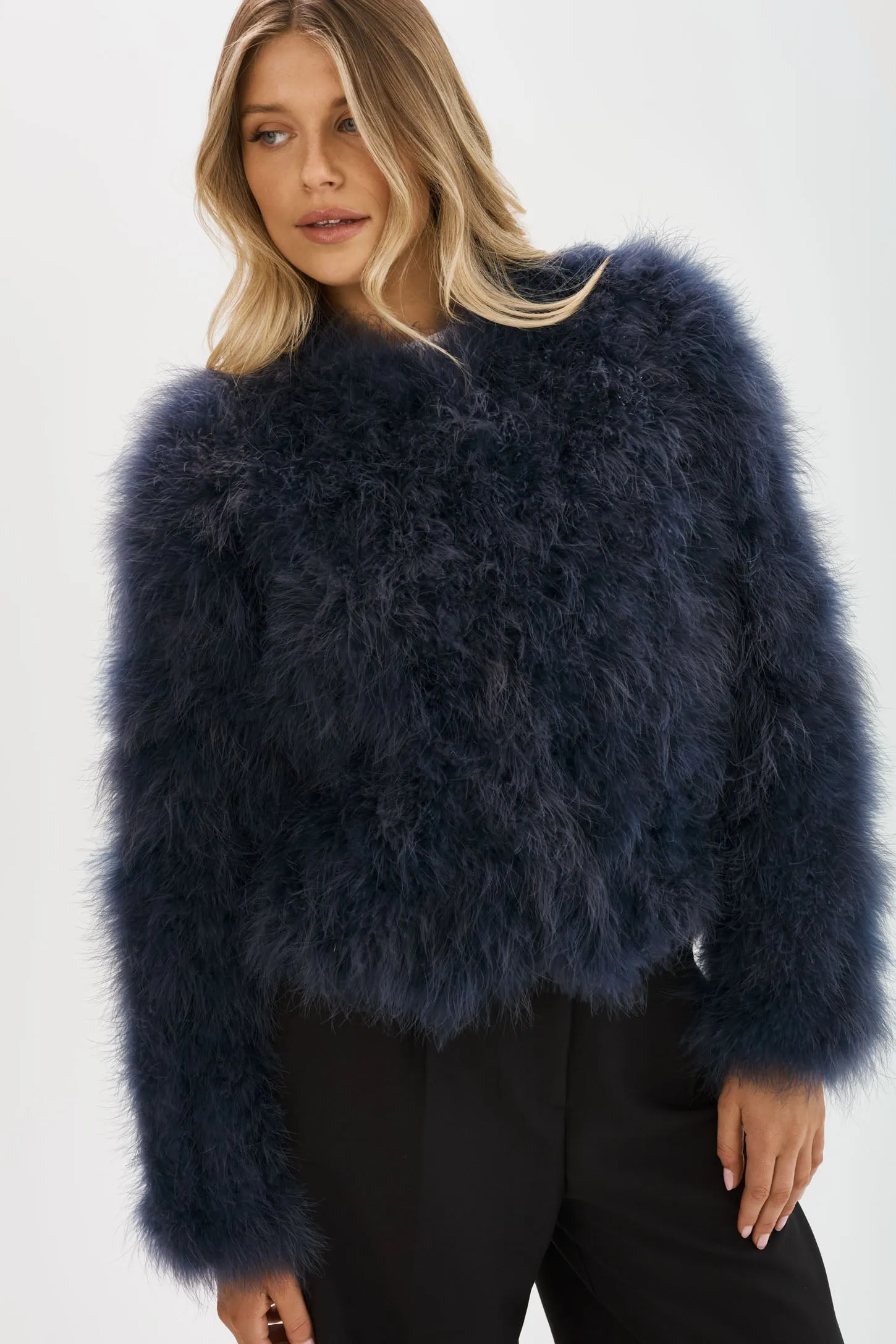 DEORA | Feather Jacket sold by LAMARQUE