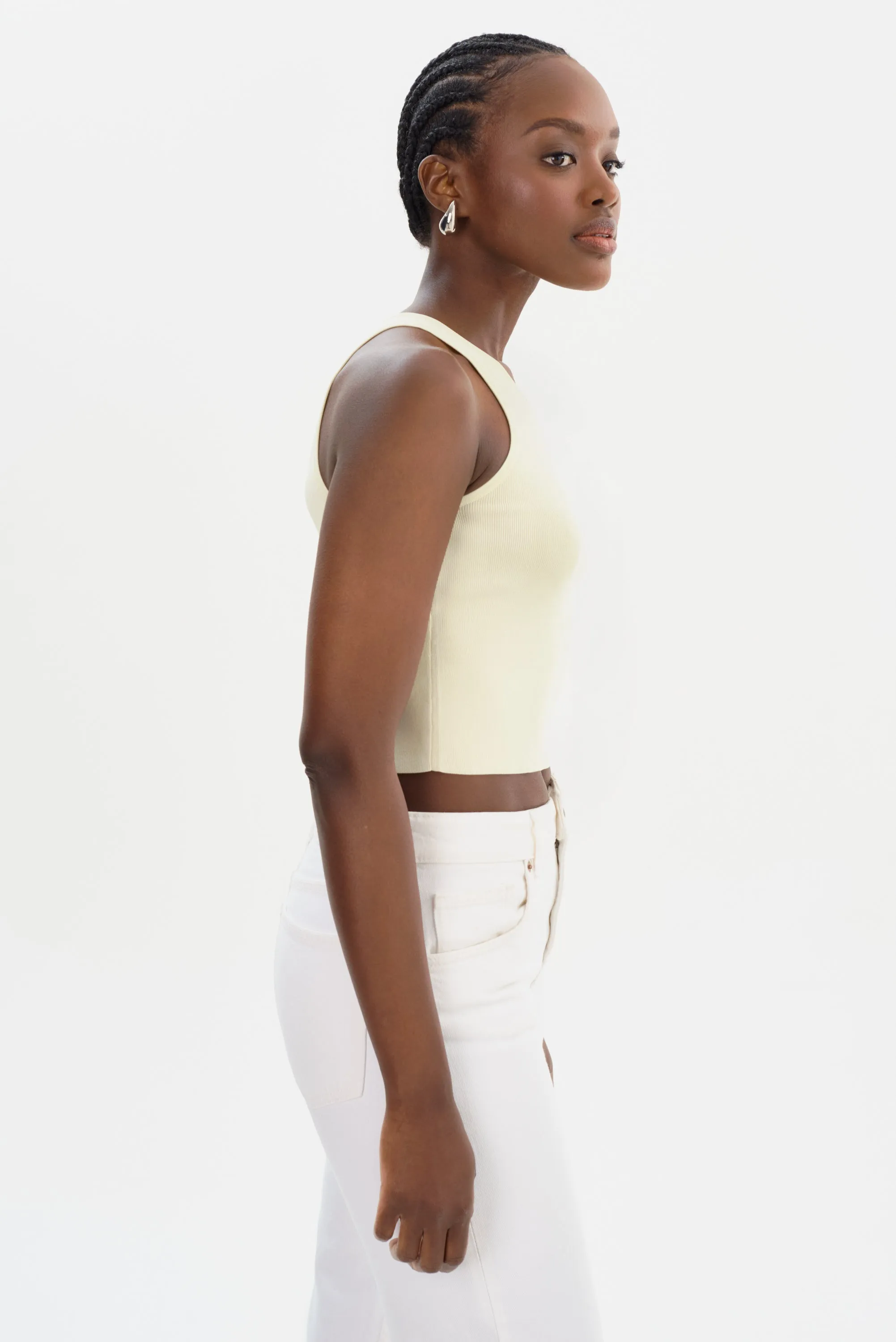 NEVINA | Knit Tank Top sold by LAMARQUE product image thumbnail 5