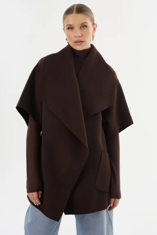 PENELOPE | Double Face Wool Coat sold by La Marque