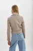KELSEY GOLD | Leather Biker Jacket sold by La Marque