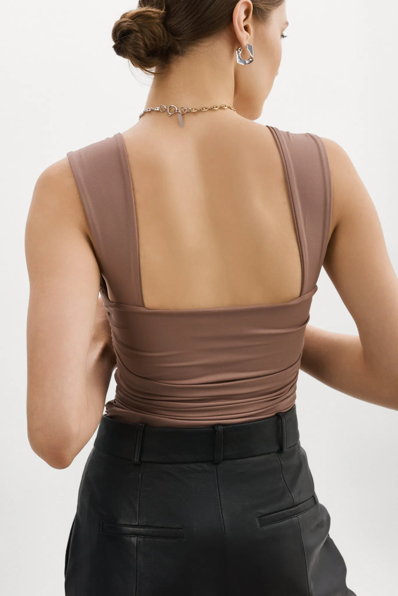ZEELA | Ruched Cutout Cami sold by LAMARQUE product image thumbnail 2