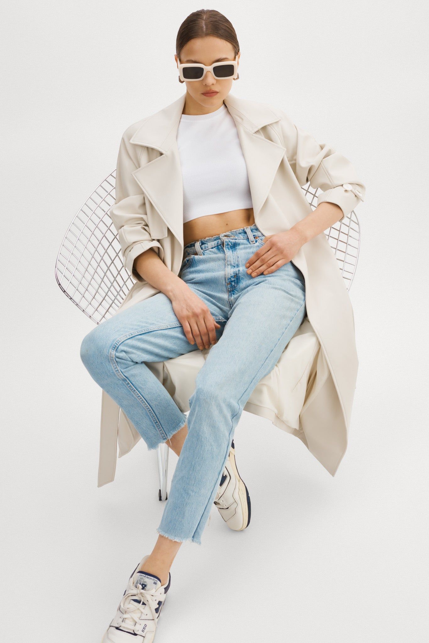 OLINE | Oversized Trench Coat sold by La Marque product image thumbnail 5