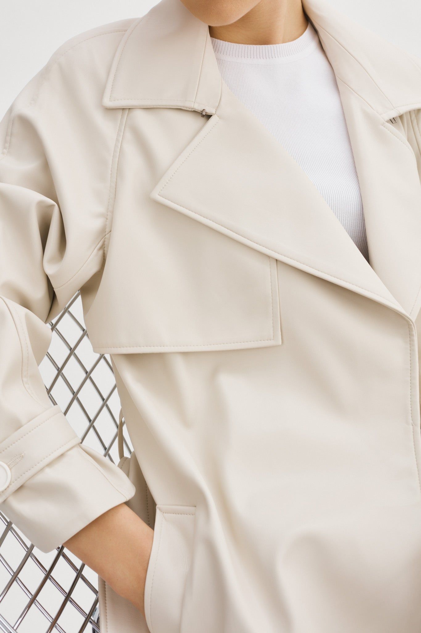 OLINE | Oversized Trench Coat sold by La Marque product image thumbnail 3