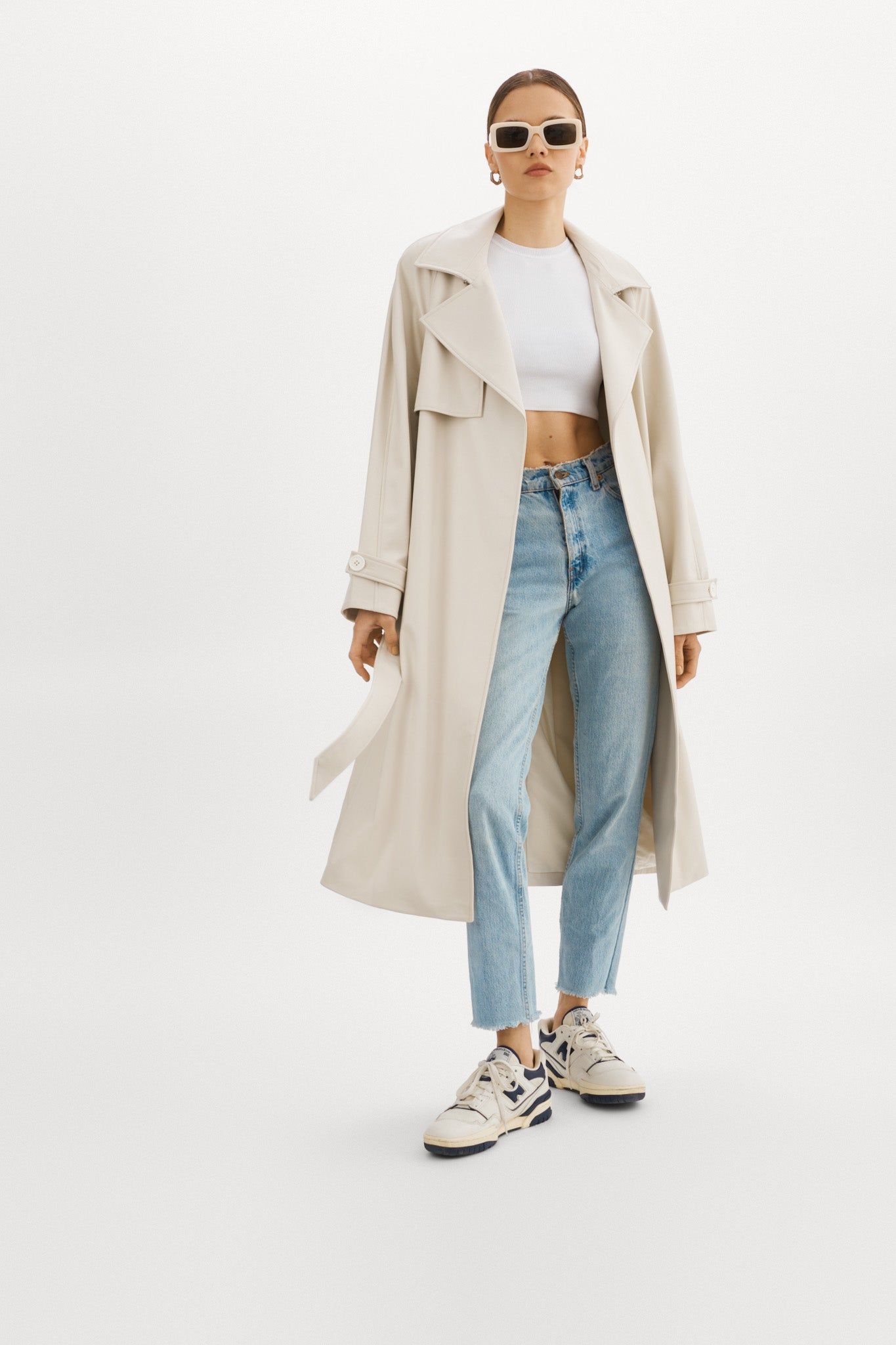 OLINE | Oversized Trench Coat sold by La Marque
