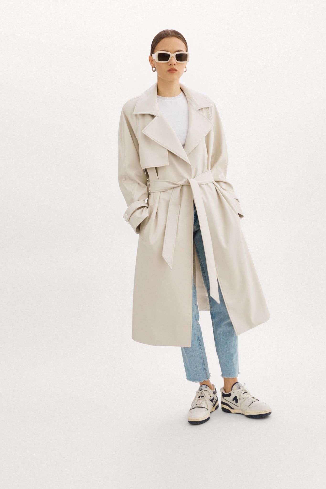 OLINE | Oversized Trench Coat sold by La Marque product image thumbnail 2