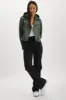 HOLY | Leather Biker Jacket with Removable Hood sold by La Marque