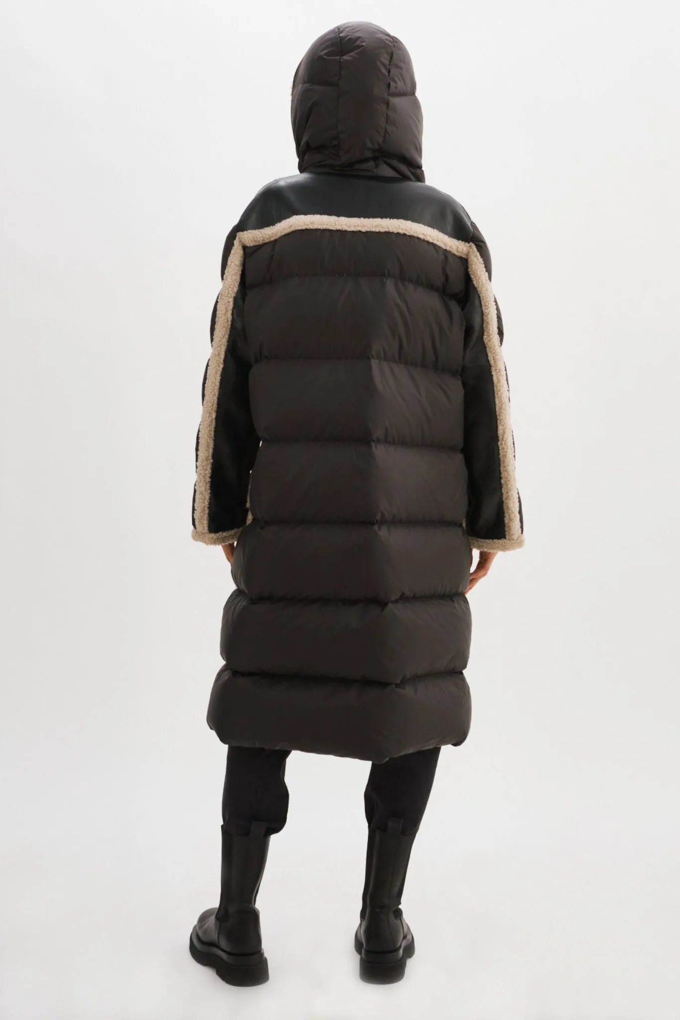 REXANA | Mixed Media Puffer Coat sold by LAMARQUE product image thumbnail 5