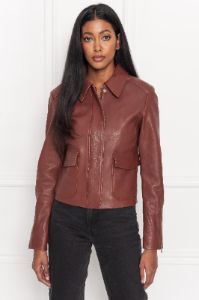 ARNELLE | Leather Jacket sold by La Marque