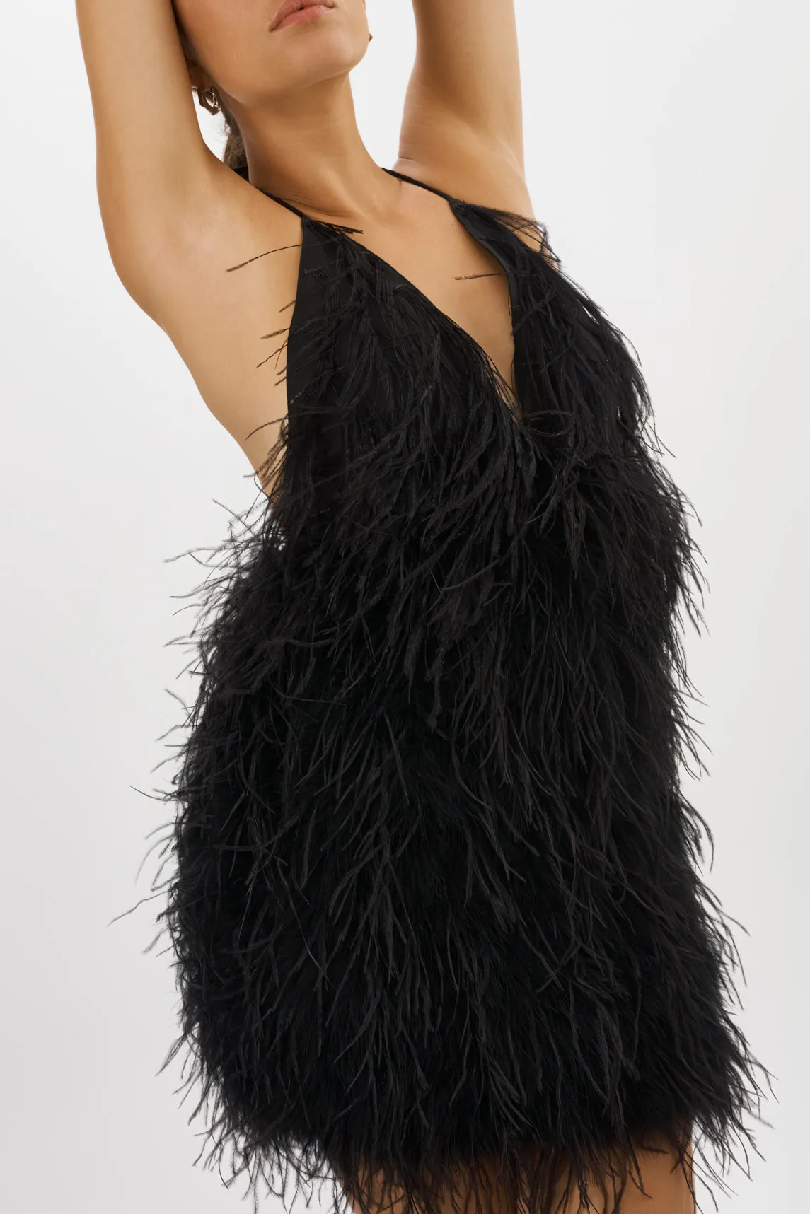 SOLVEIG | Feather Dress sold by La Marque product image thumbnail 5