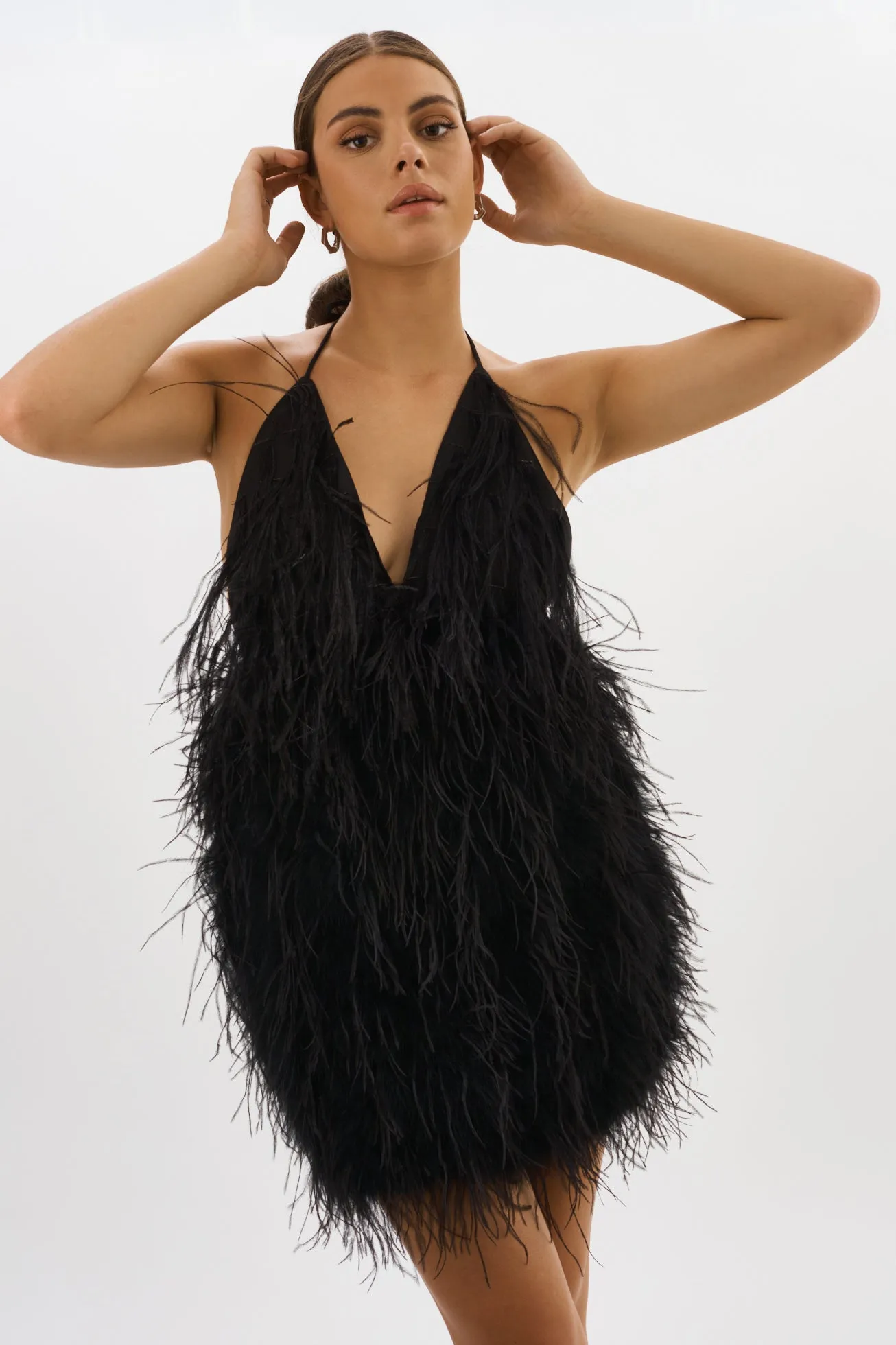 SOLVEIG | Feather Dress sold by La Marque product image thumbnail 2
