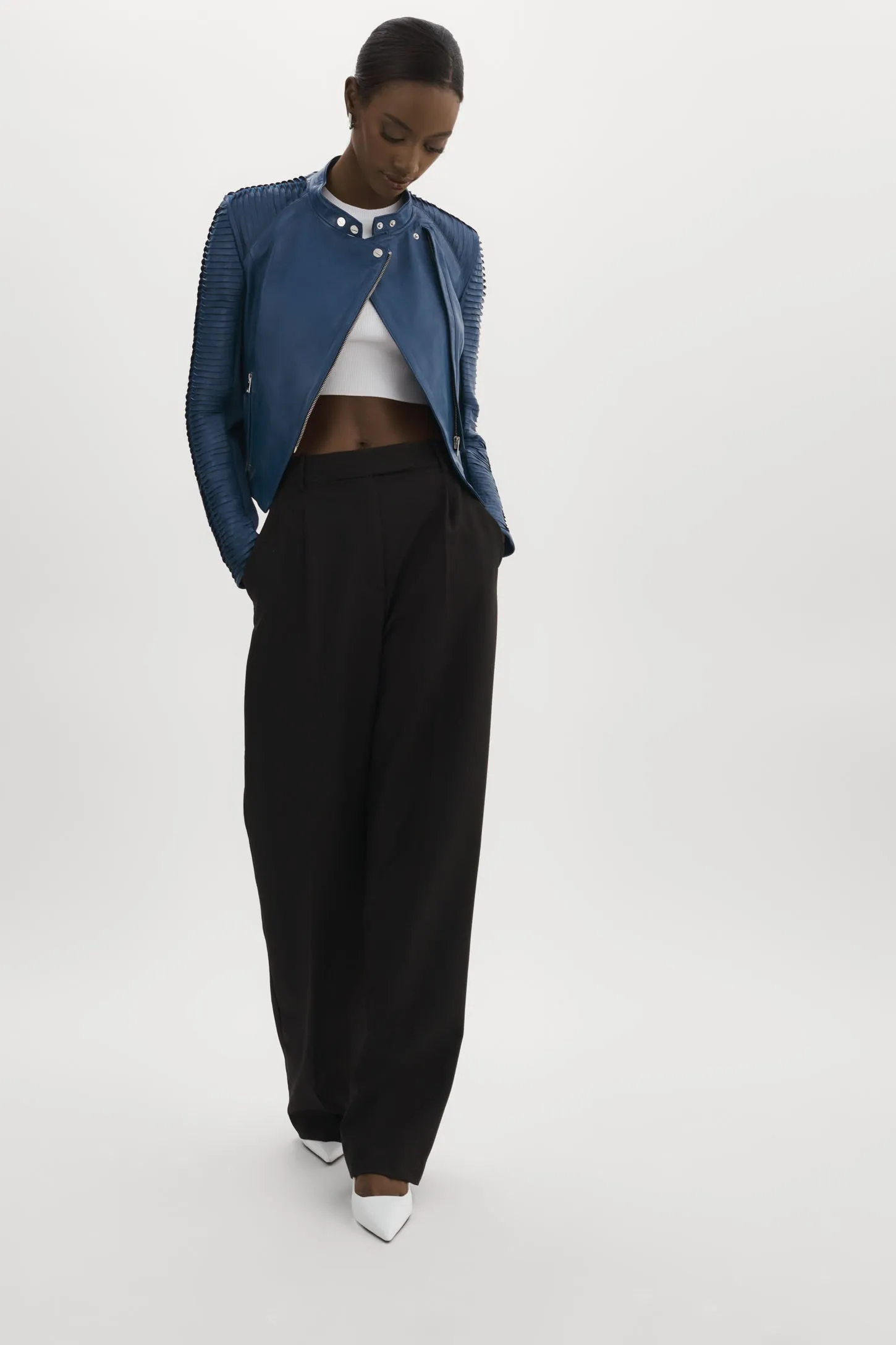 AZRA | Leather Jacket sold by La Marque product image thumbnail 4