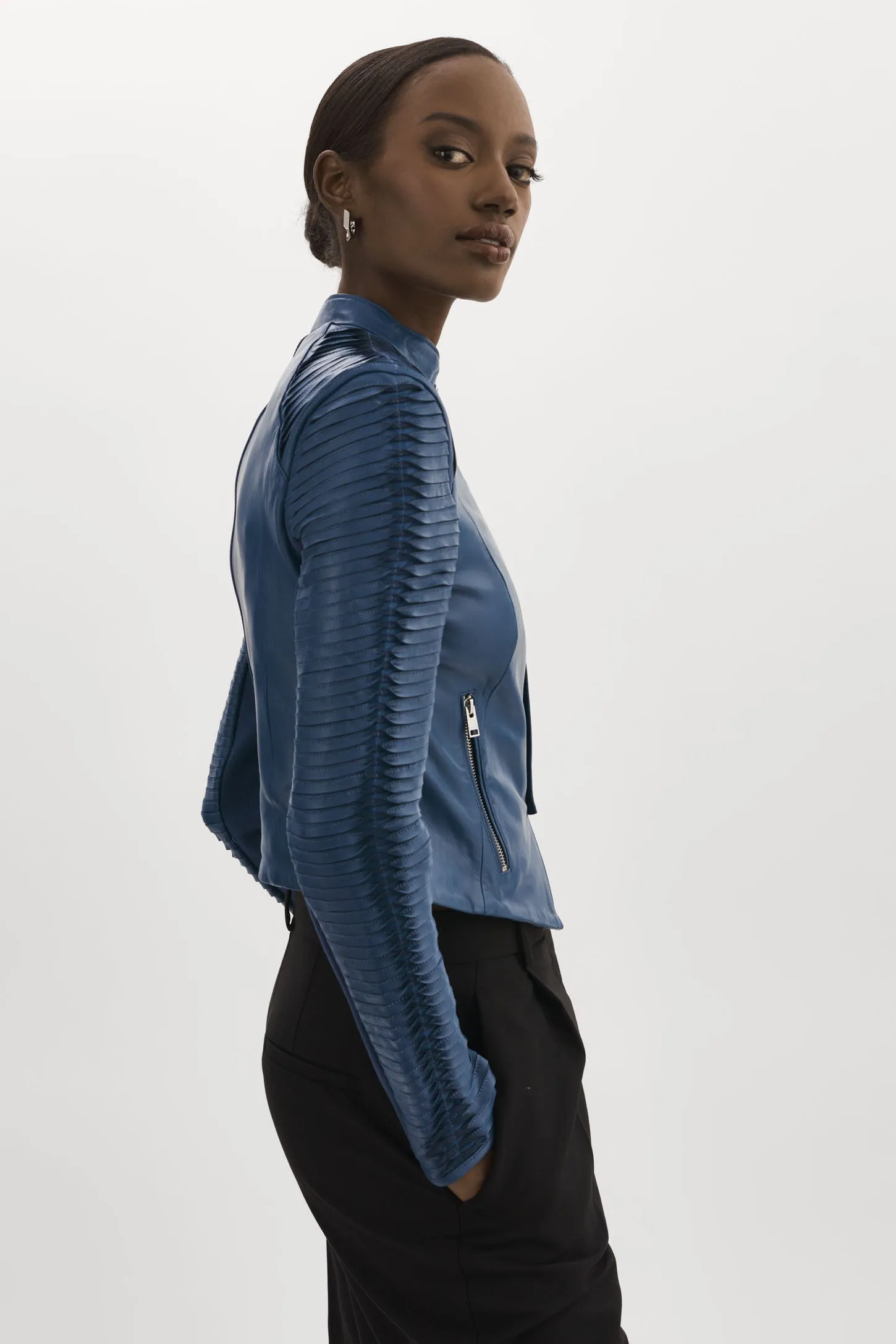 AZRA | Leather Jacket sold by La Marque product image thumbnail 5