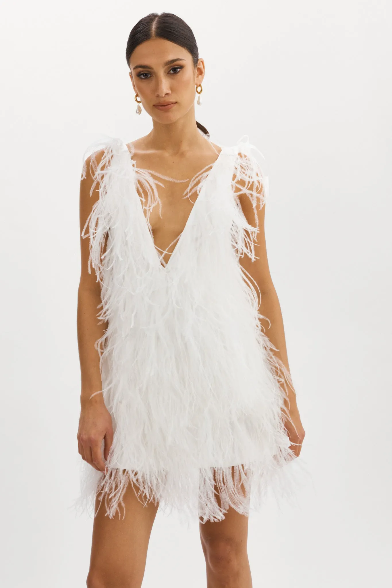ALENA | Feather Dress sold by La Marque product image thumbnail 2